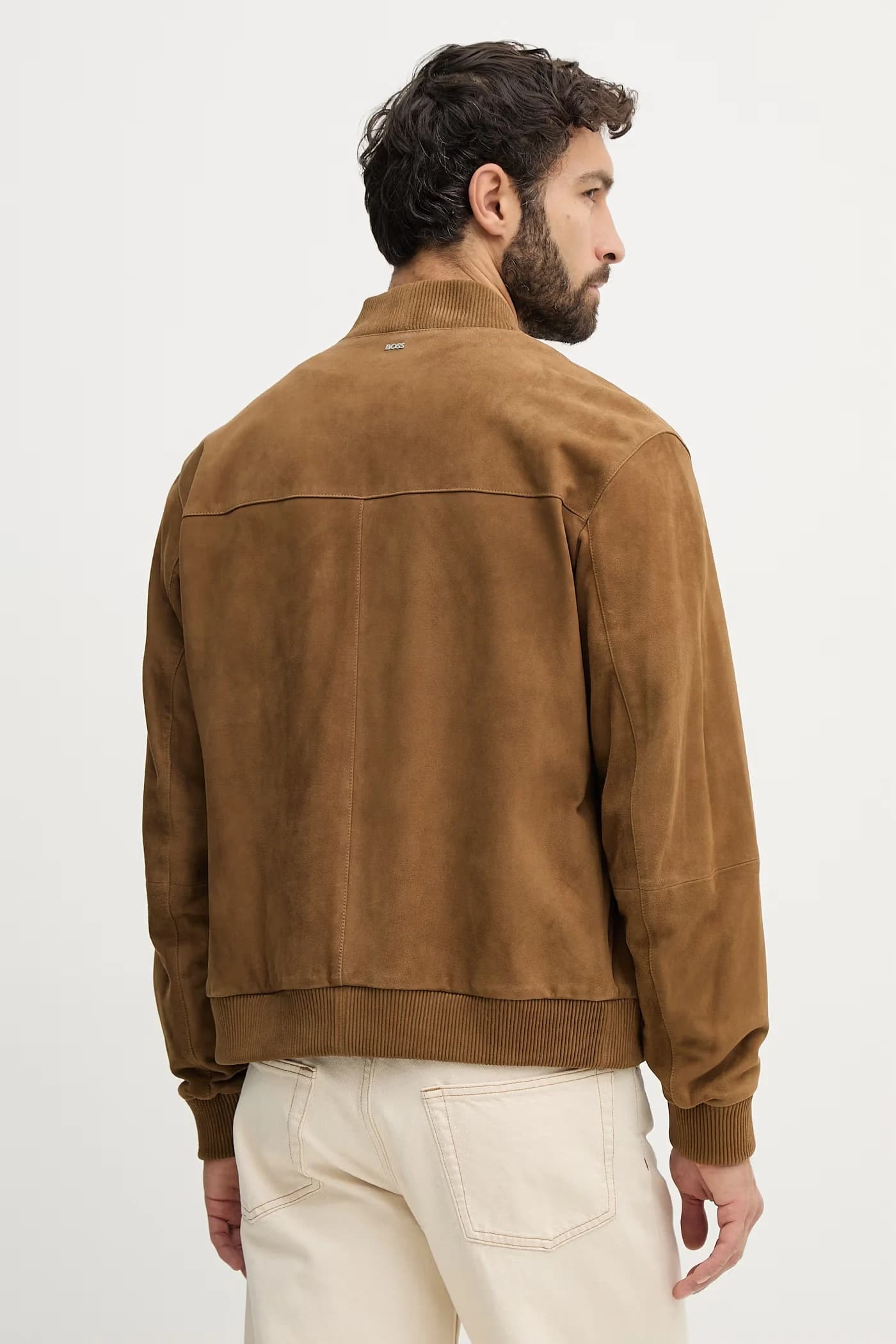 замшевый бомбер H-Muller - фото 5