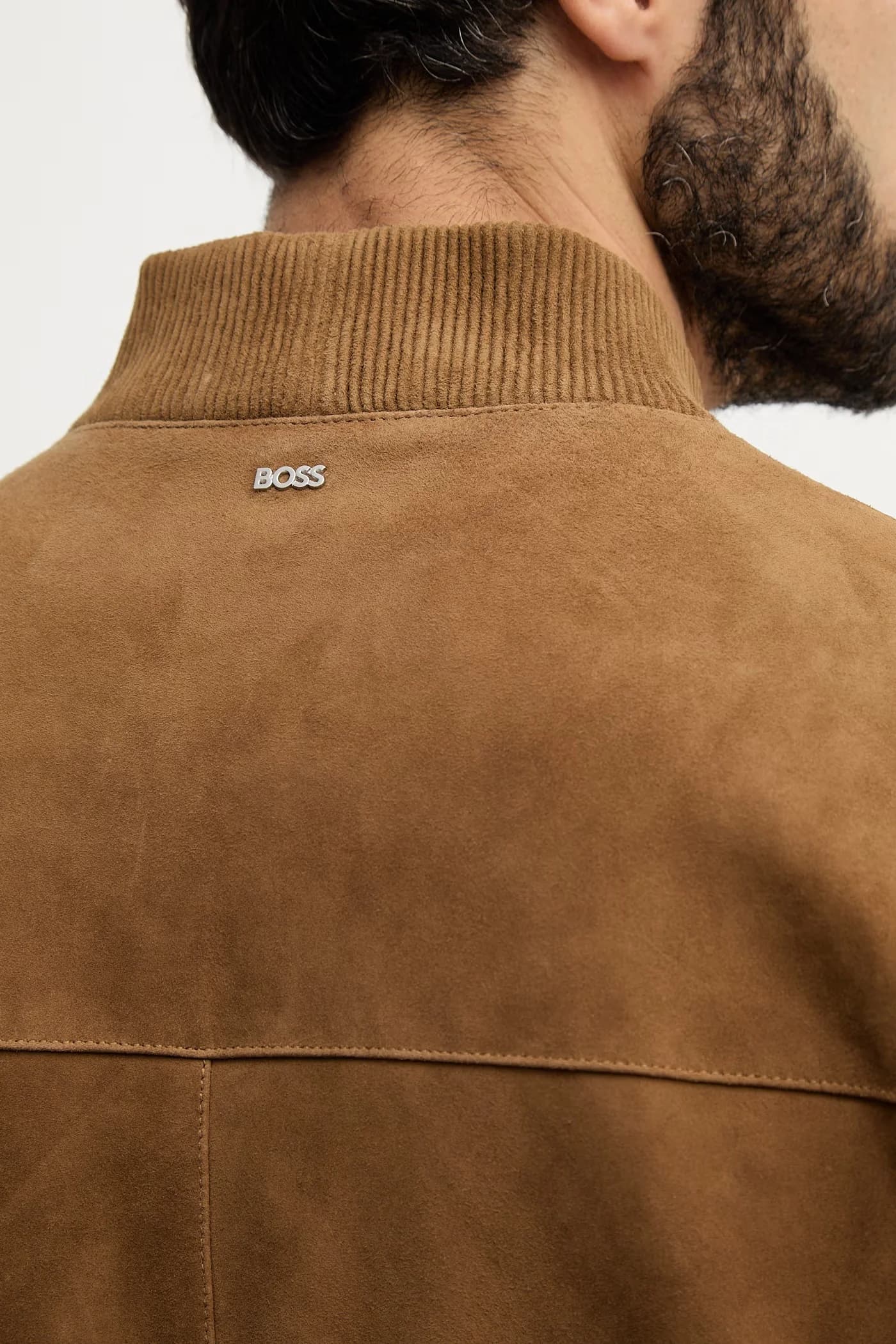 замшевый бомбер H-Muller - фото 9