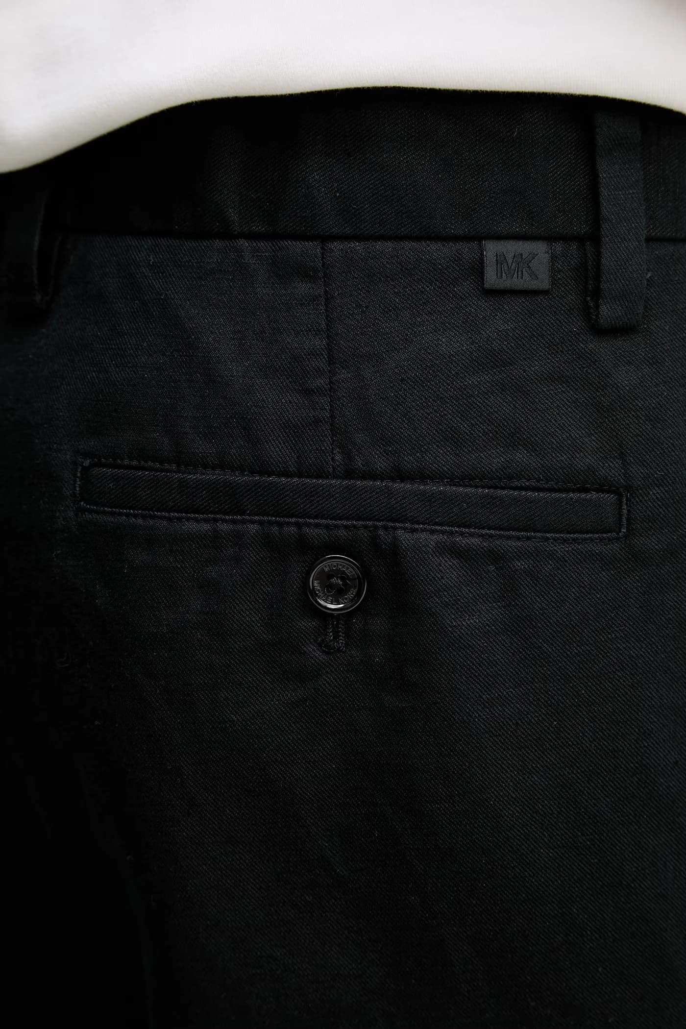 Мужские обычные брюки с льном - фото 4