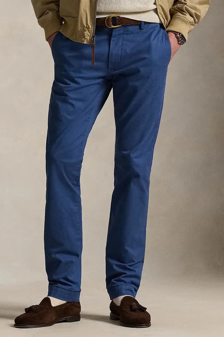 Мужские хлопковые брюки приталенного кроя Slim Fit HDN Pant