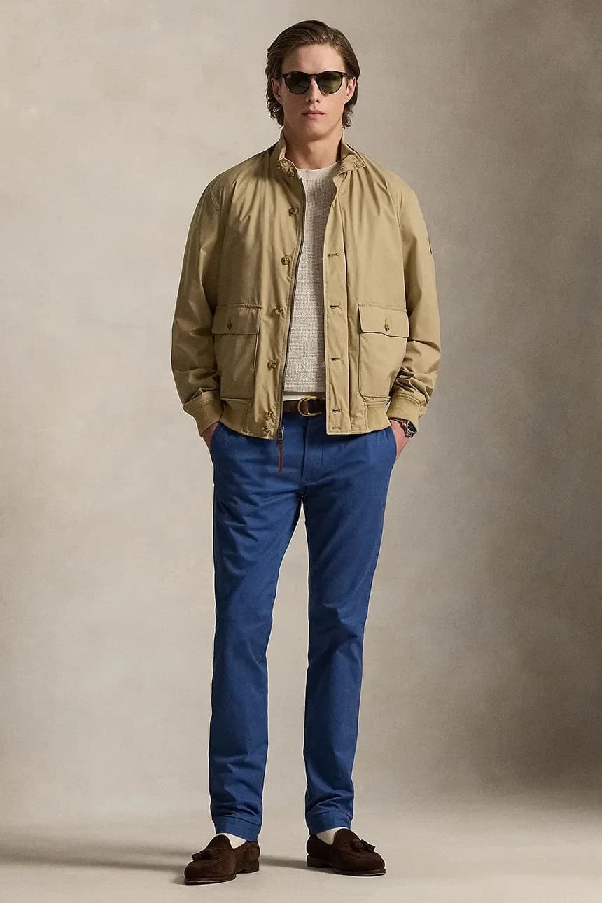 Мужские хлопковые брюки приталенного кроя Slim Fit HDN Pant - фото 5