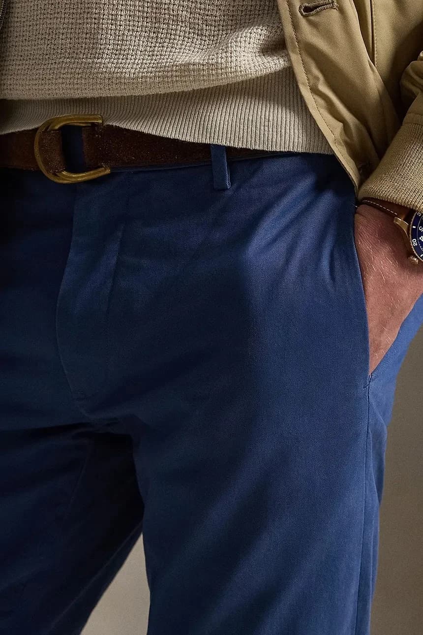 Мужские хлопковые брюки приталенного кроя Slim Fit HDN Pant - фото 7