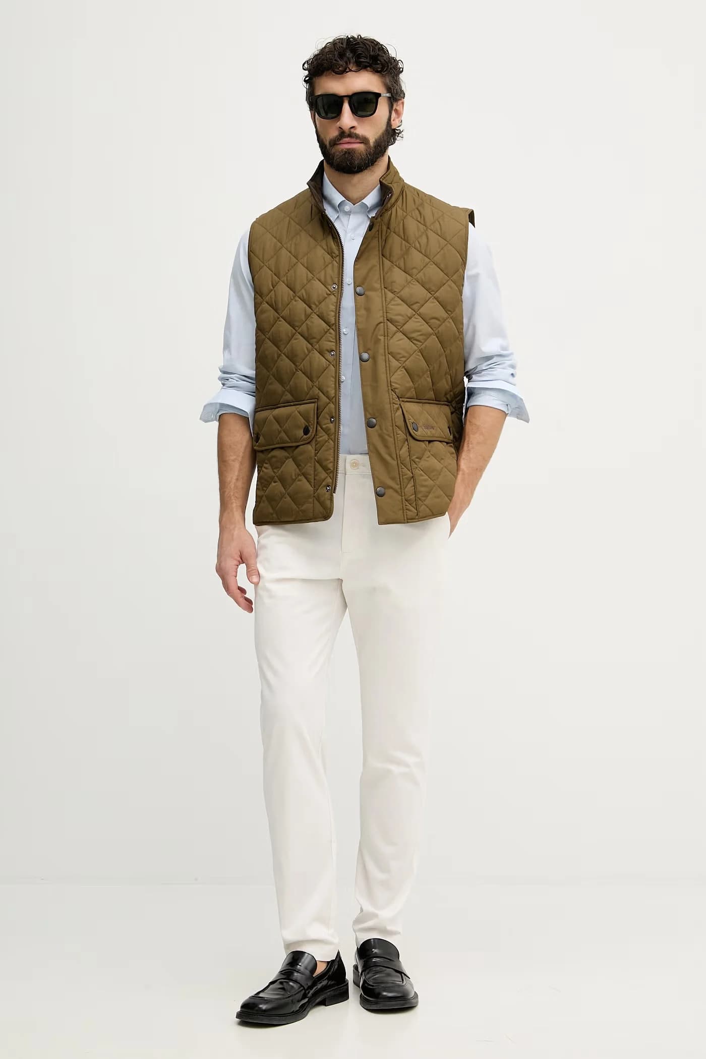 Мужские брюки из хлопка с эластаном - фото 2