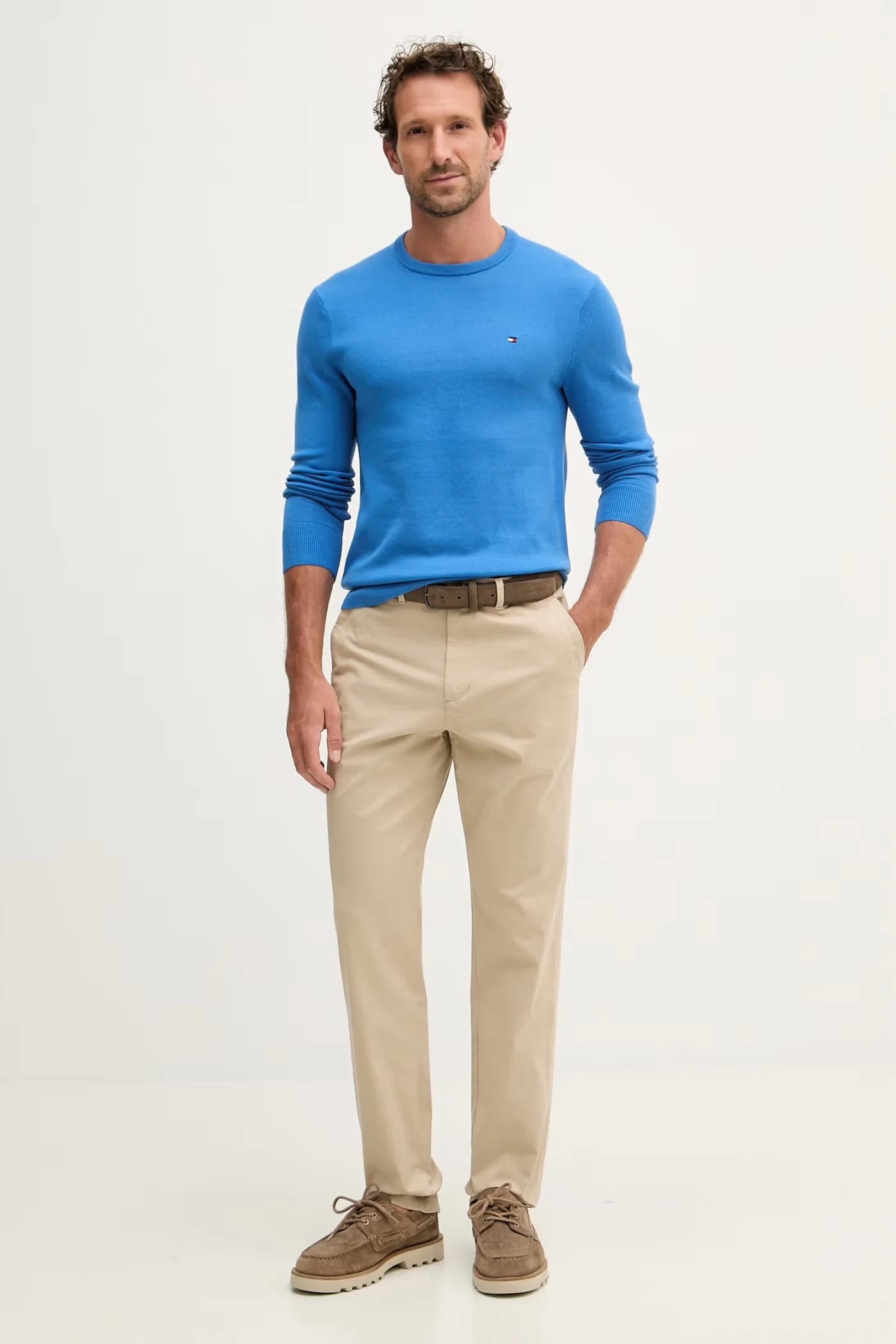 Мужские брюки из хлопка с эластаном - фото 2