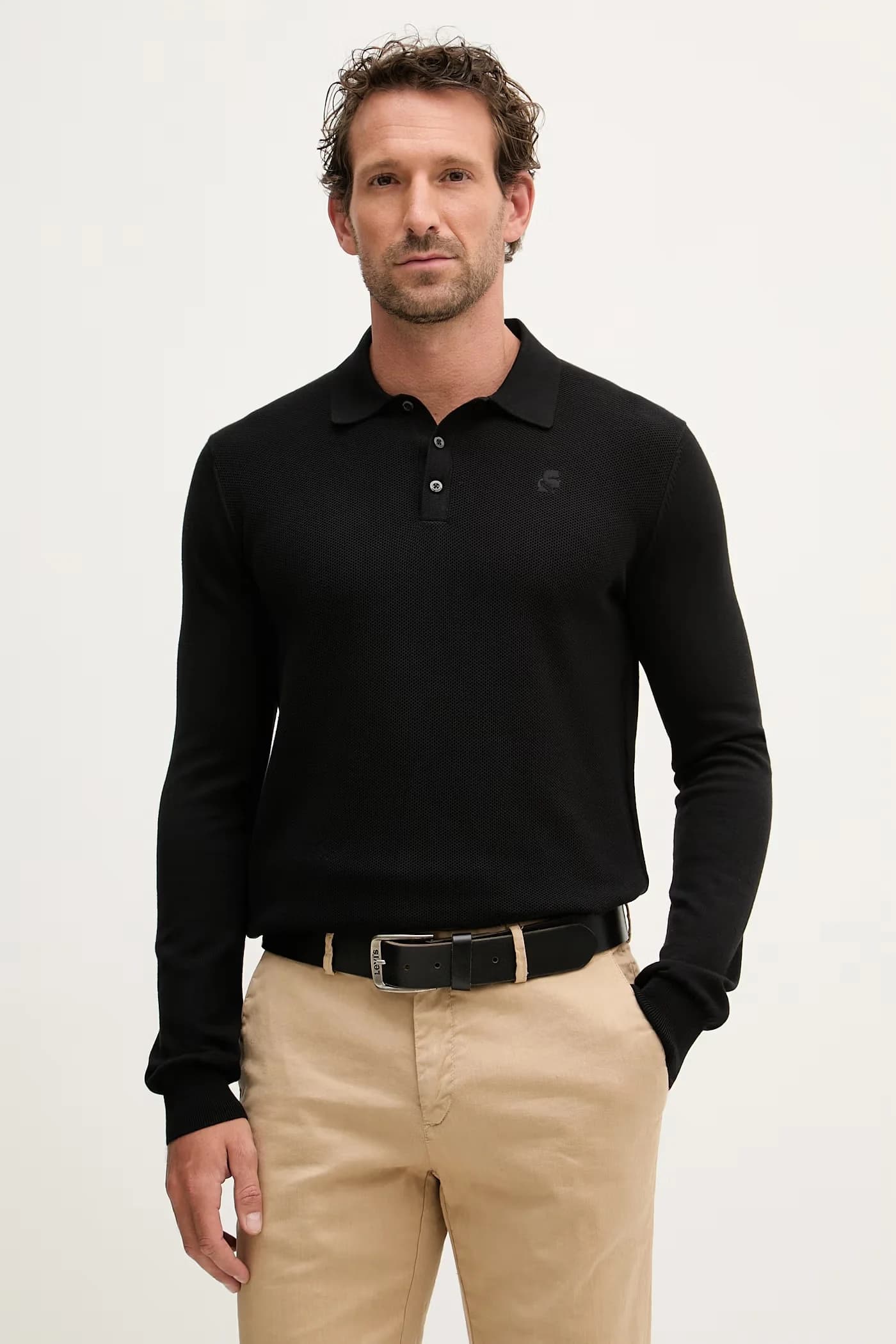 Мужской хлопковый свитер