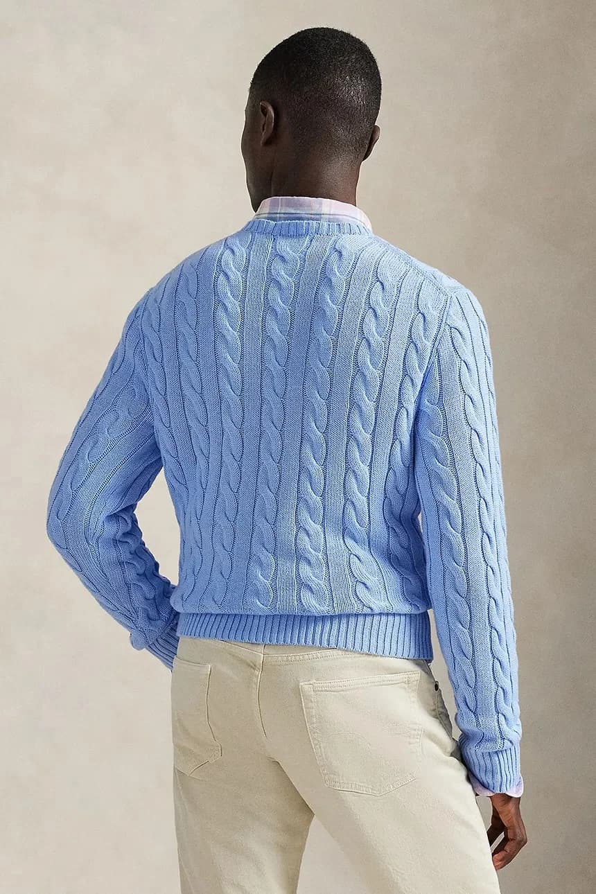 Мужской хлопковый свитер - фото 3