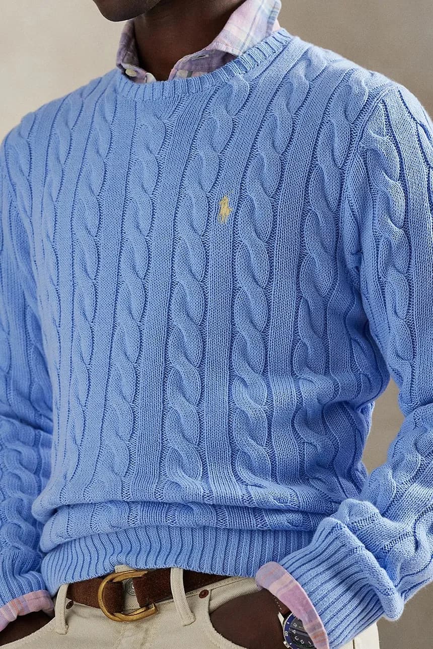 Мужской хлопковый свитер - фото 7