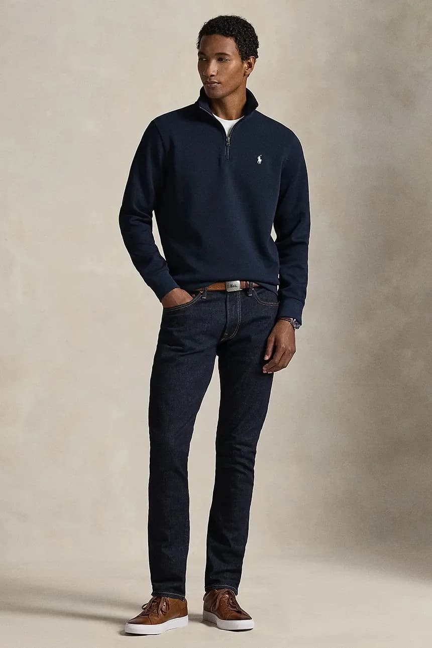 Мужской хлопковый свитер - фото 5