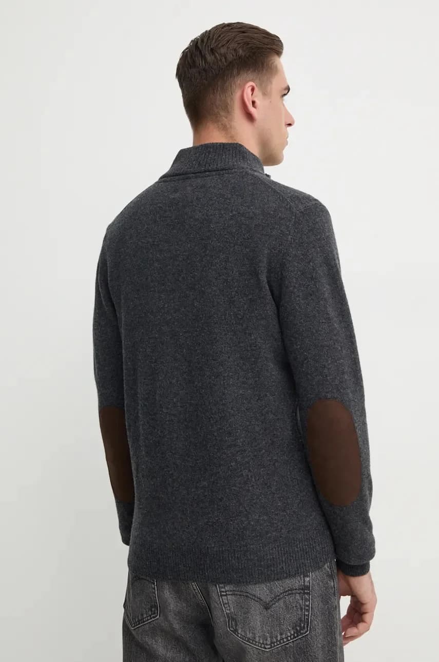 Шерстяной кардиган - фото 3