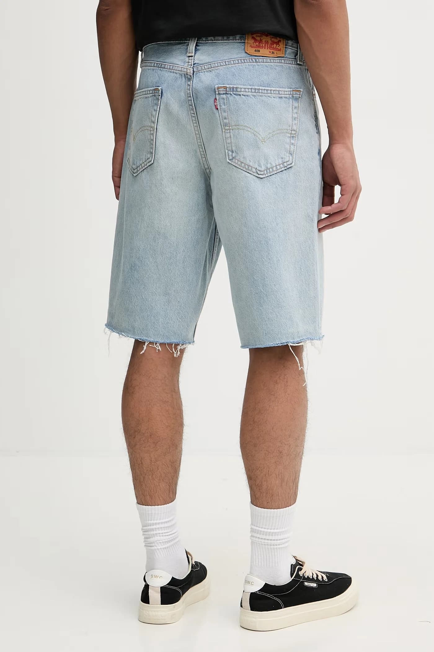 Мужские джинсовые шорты 469 LOOSE - фото 3