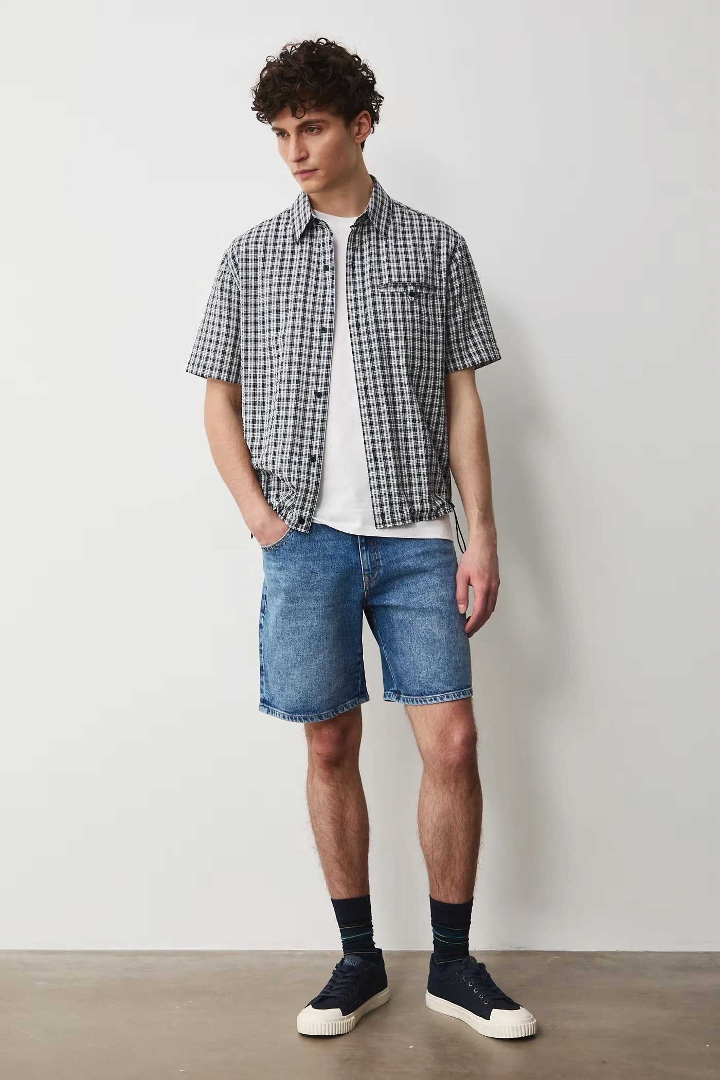 Мужские джинсовые шорты