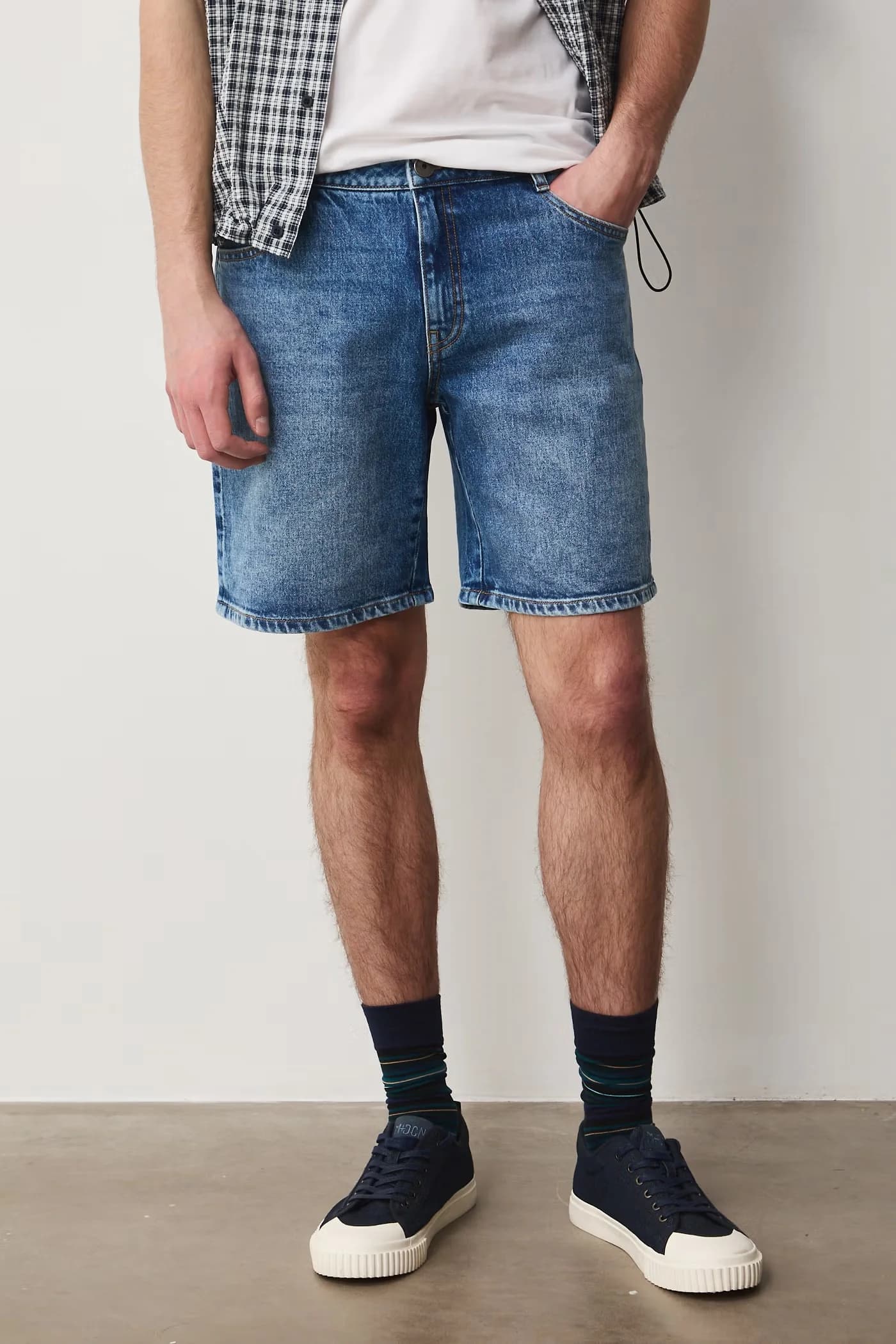 Мужские джинсовые шорты - фото 2