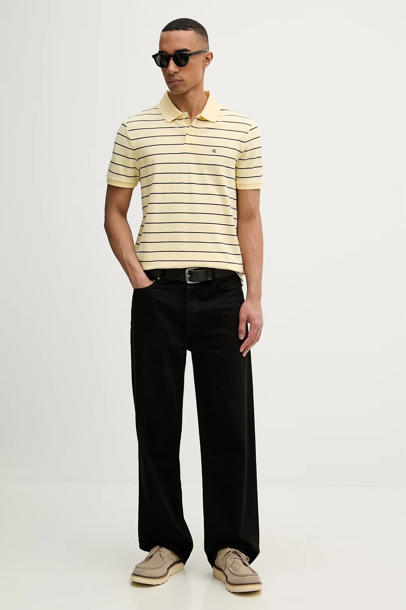 Мужское хлопковое поло - фото 2