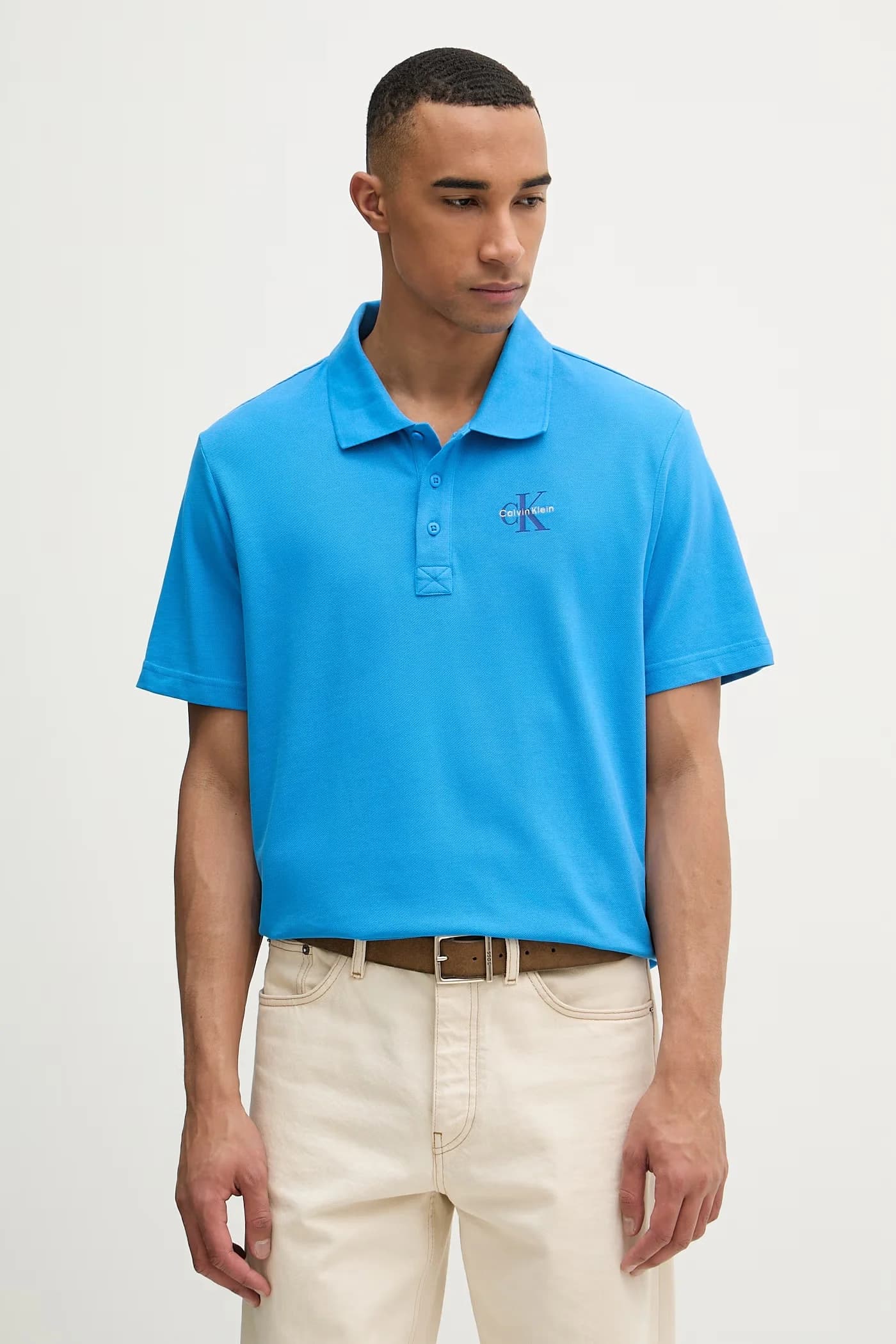 Мужское хлопковое поло