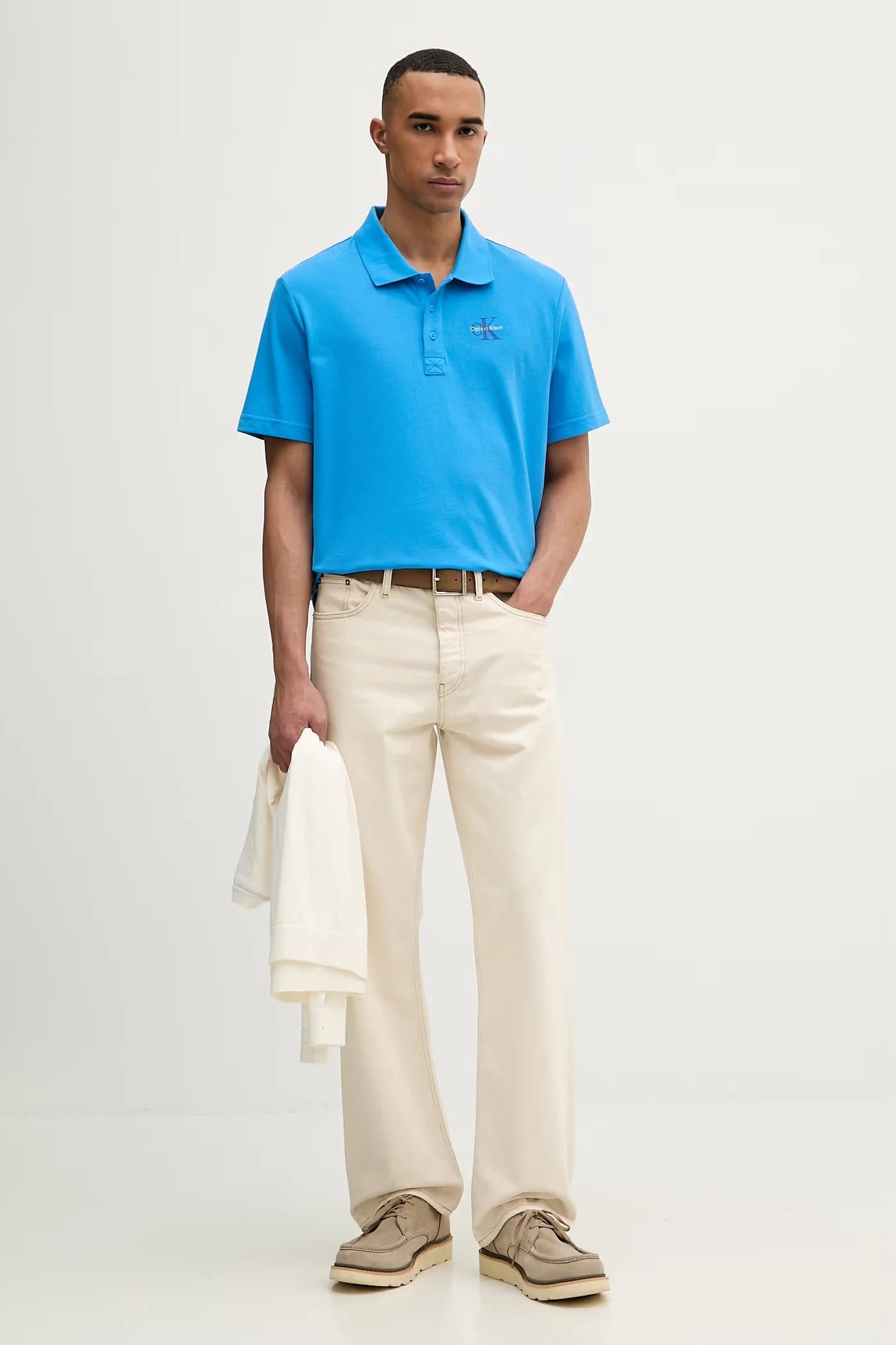 Мужское хлопковое поло - фото 3