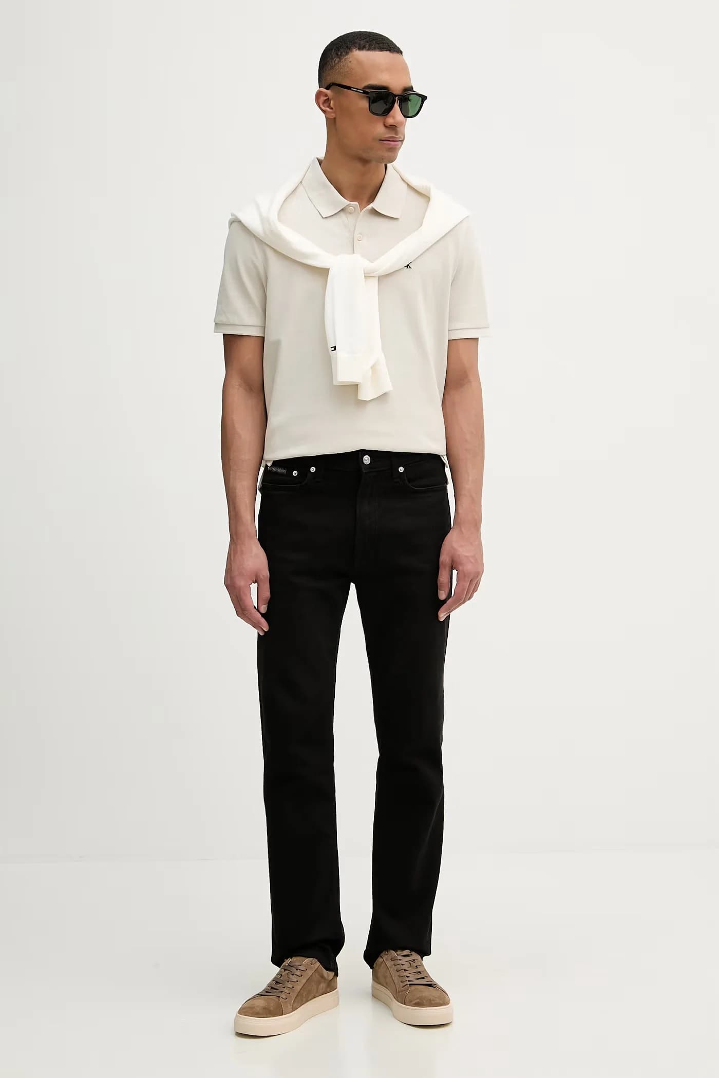 Мужское хлопковое поло - фото 2