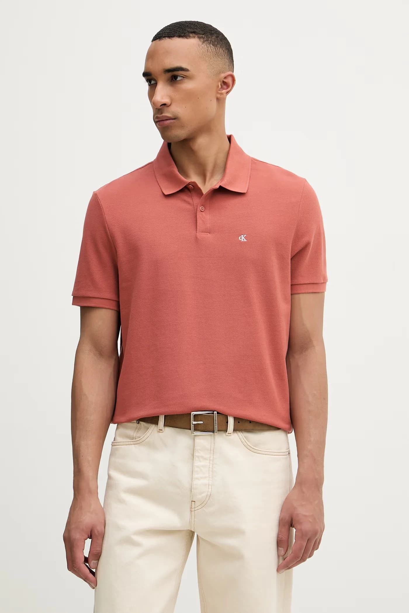 Мужское хлопковое поло