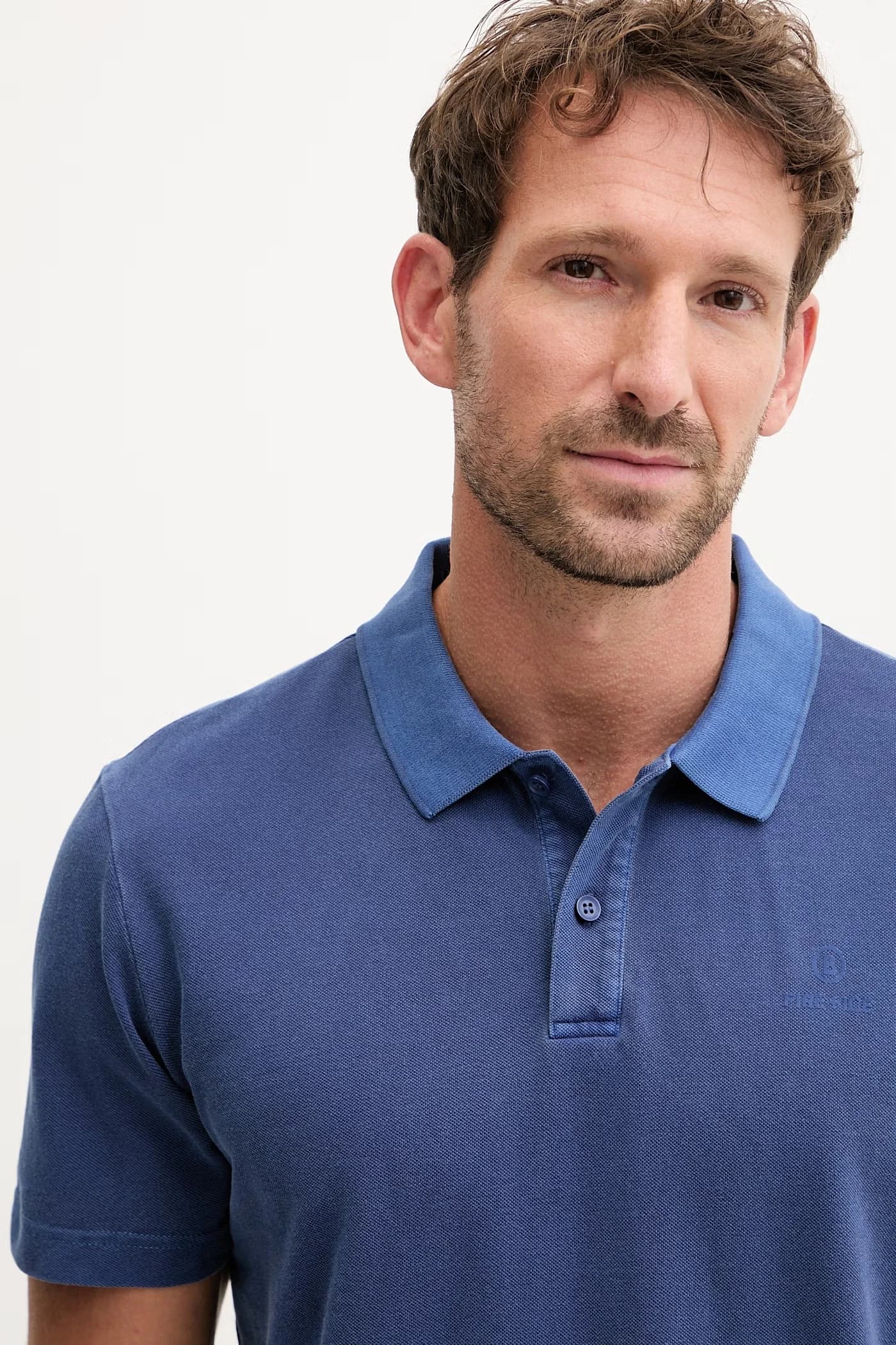 Мужское хлопковое поло RAMON4 - фото 7