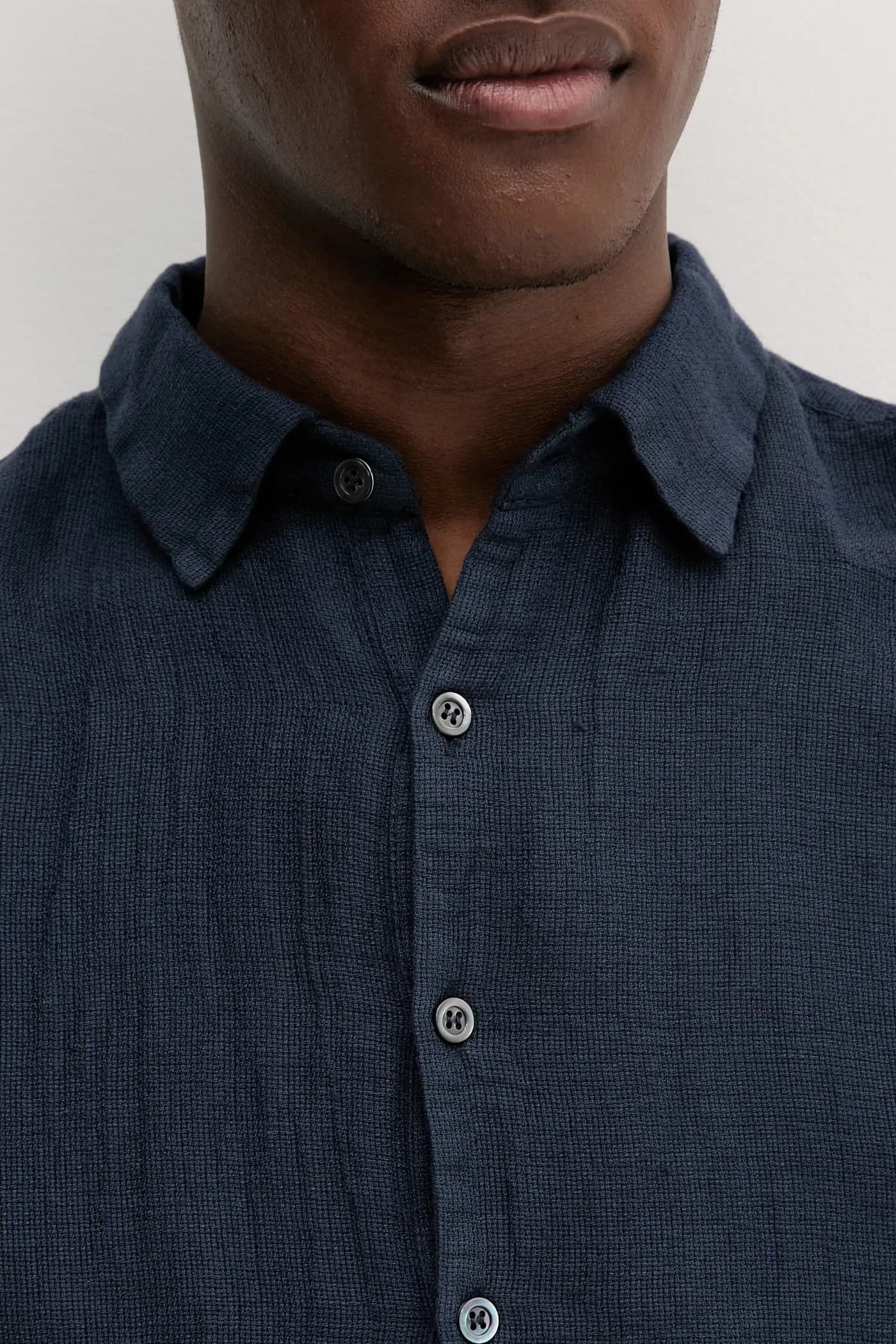 Льняная рубашка Camicia Pavan S с длинными рукавами - фото 9