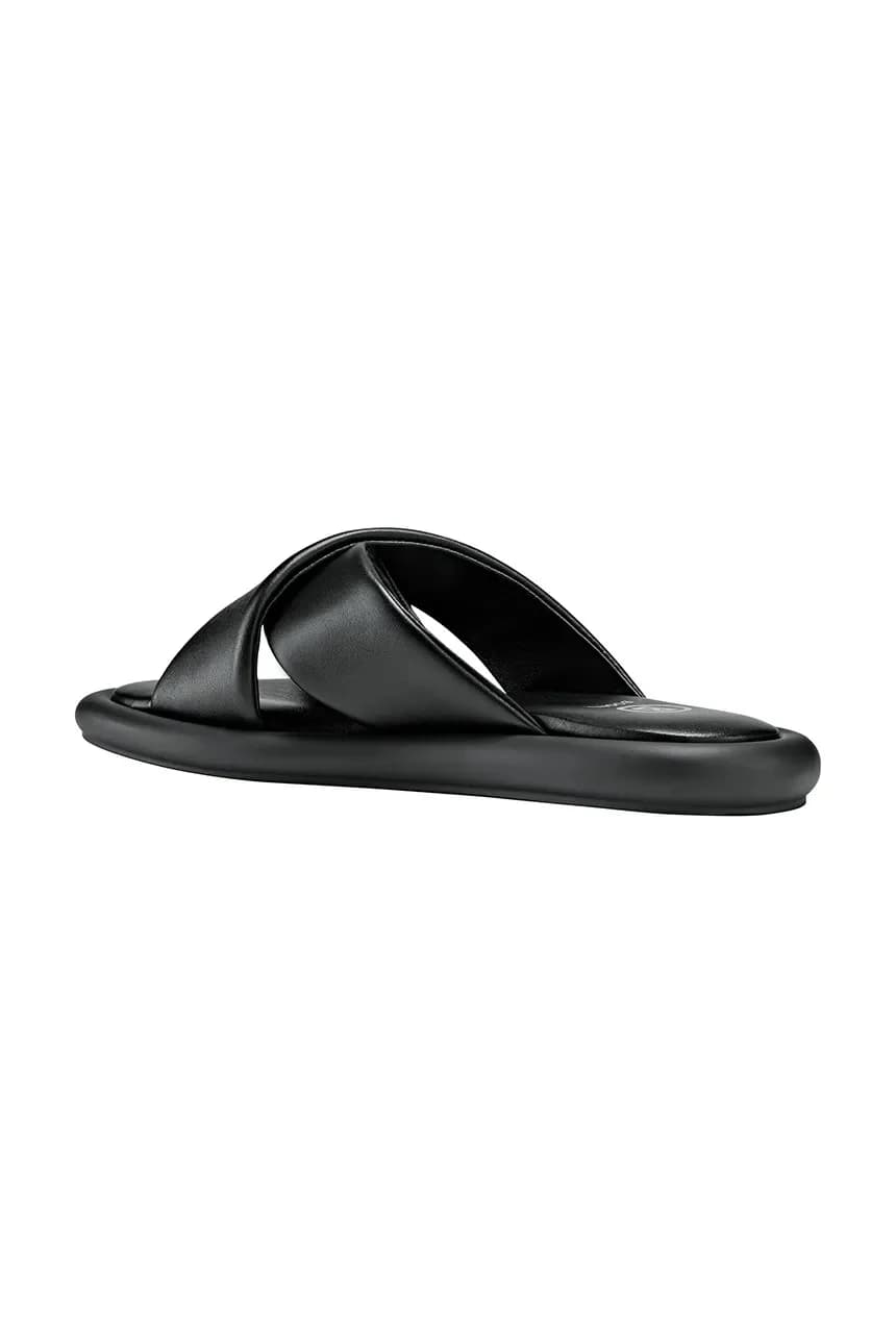 Мужские кожаные шлепанцы на плоской подошве PORTOFINO - фото 3