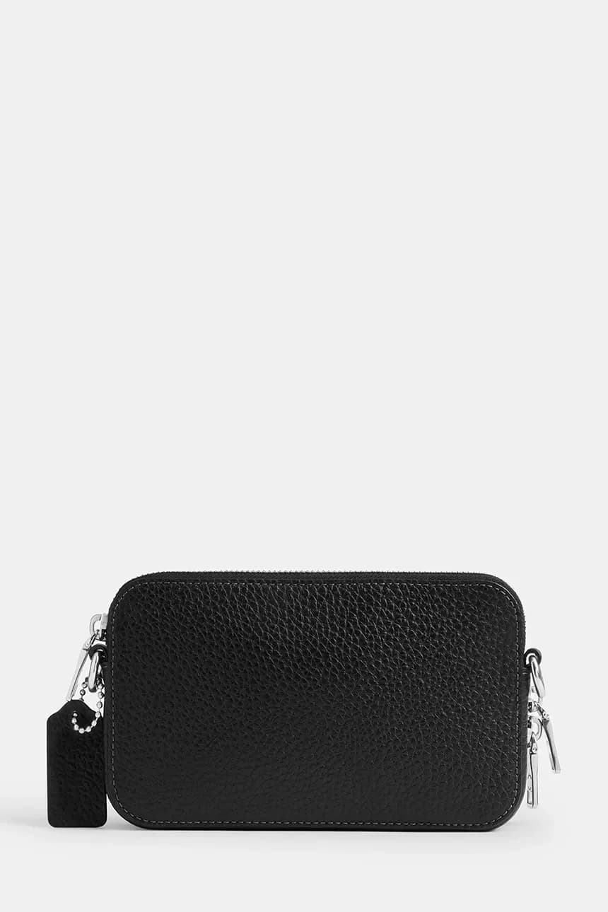 Мужская кожаная сумка через плечо Clinton - фото 2