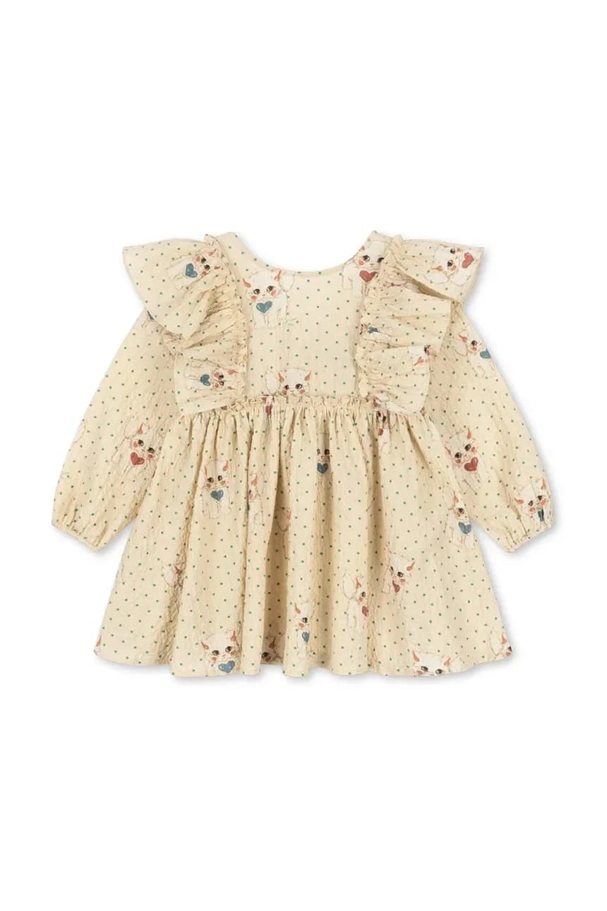 ELIN BOW DRESS GOTS детское платье - фото 3