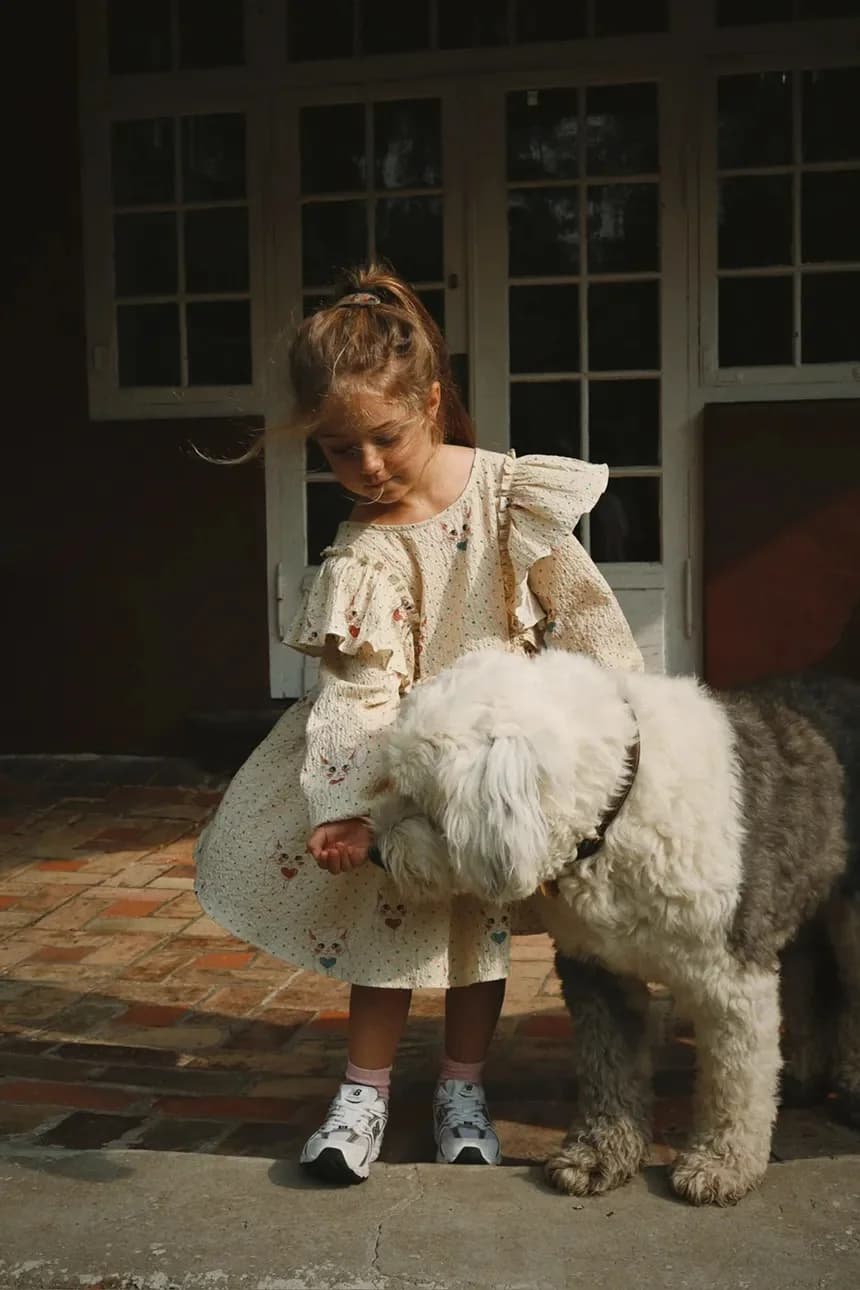 ELIN BOW DRESS GOTS детское платье - фото 21