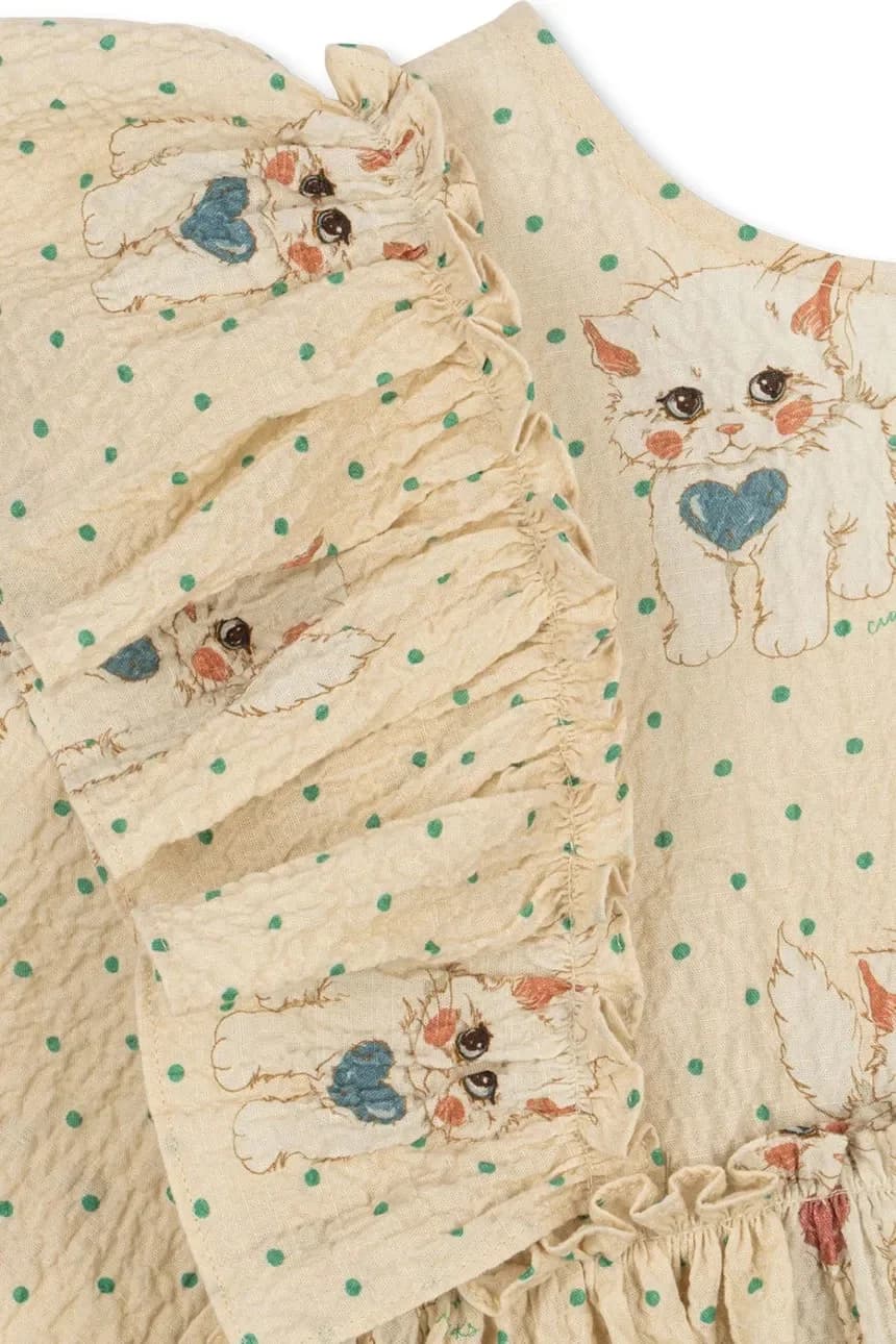 ELIN BOW DRESS GOTS детское платье - фото 9