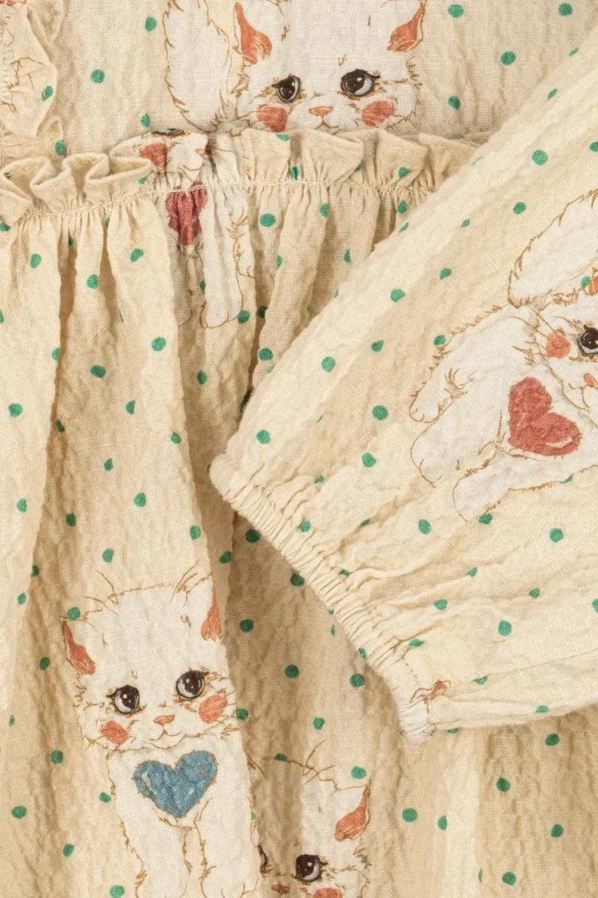 ELIN BOW DRESS GOTS детское платье - фото 11