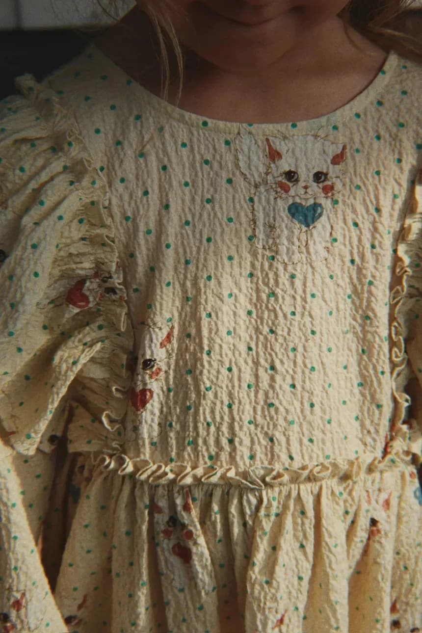 ELIN BOW DRESS GOTS детское платье - фото 17