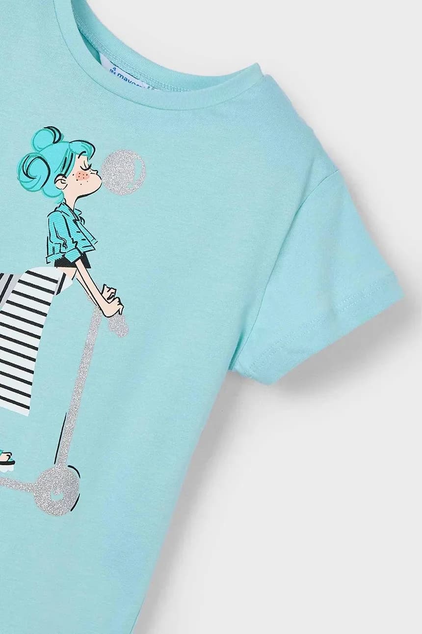 Детская хлопковая футболка - фото 4