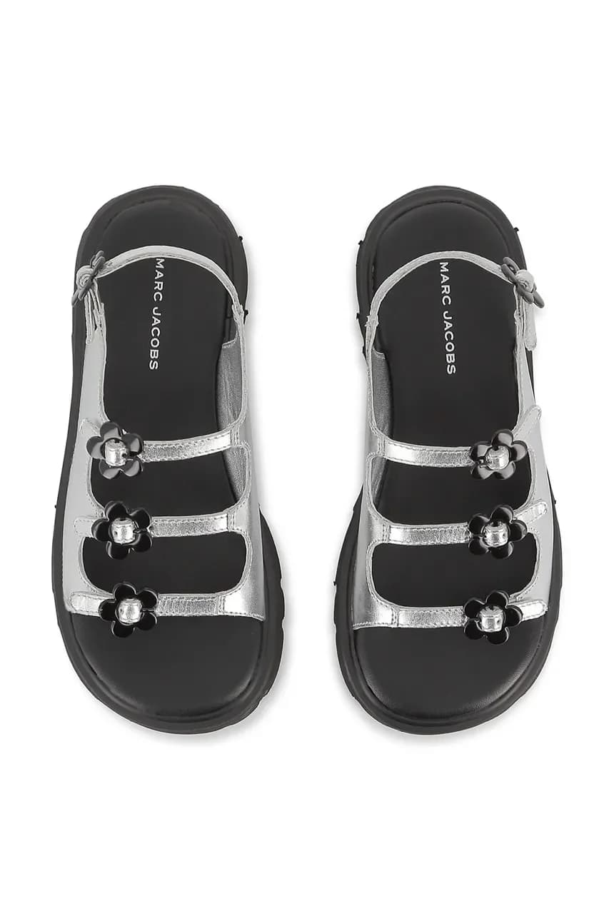 Кожаные детские сандалии - фото 4