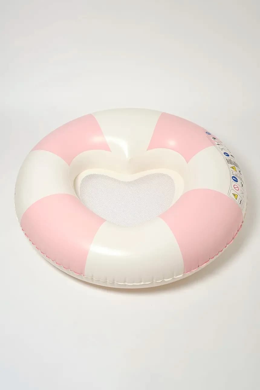 Детское плавательное кольцо Stole My Heart с розовой полоской