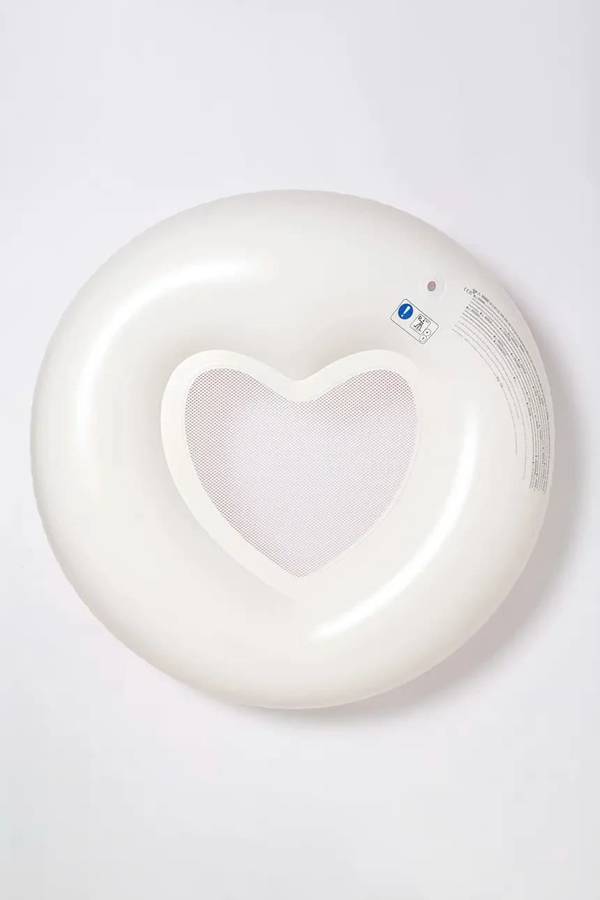 Детское плавательное кольцо Stole My Heart с розовой полоской - фото 4