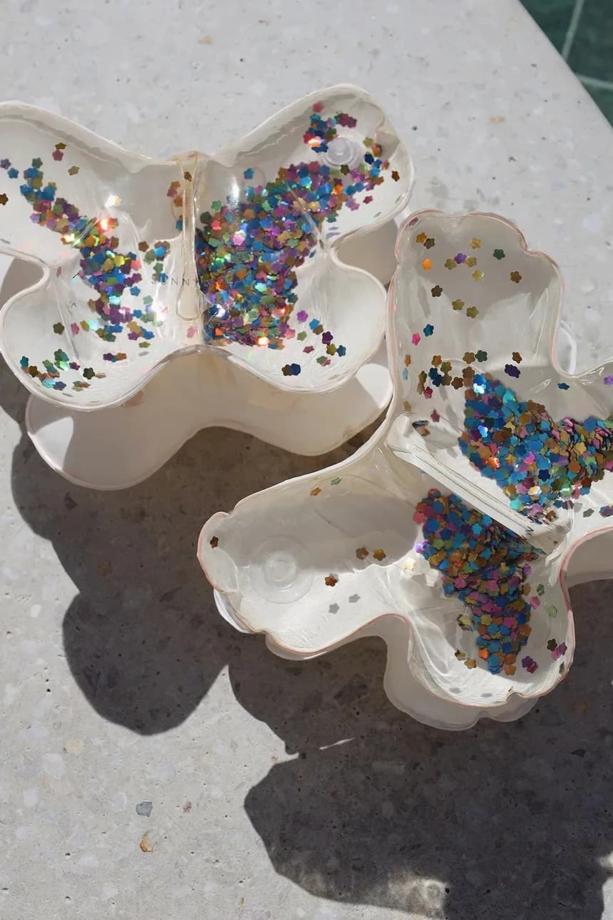 Детские нарукавники для плавания с блестками Cotton Candy Glitter - фото 3