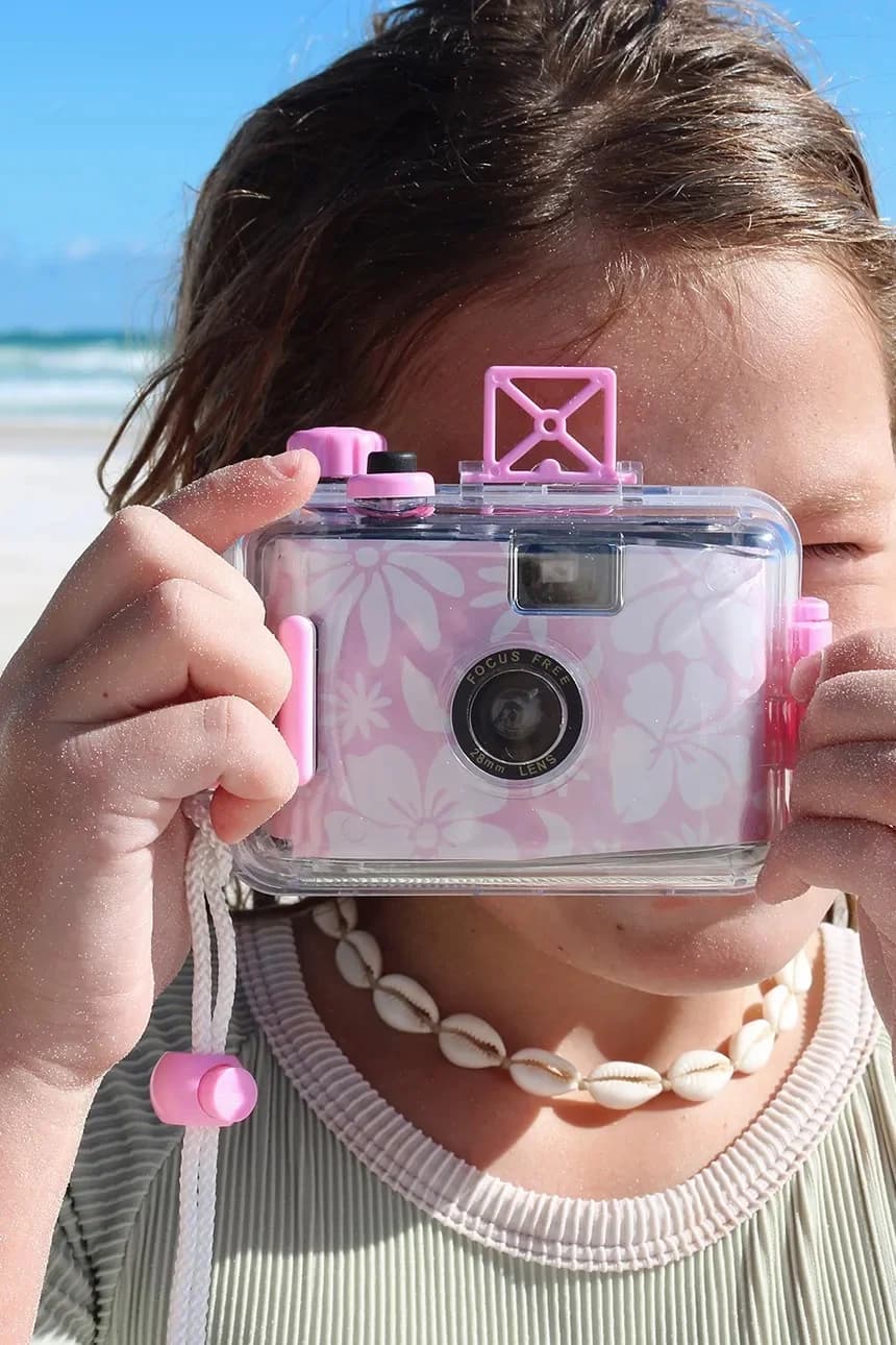 Водонепроницаемая камера Stole my Heart с розовым цветочным принтом - фото 4