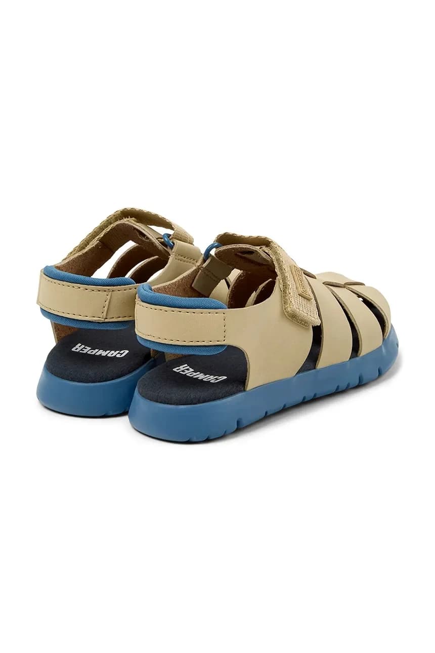 Детские кожаные сандалии - фото 3