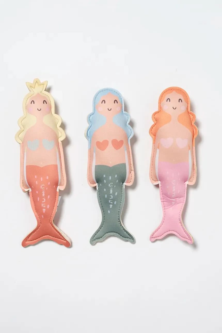 Набор игрушек для плавания Melody the Mermaid Multi, 3 набора для детей