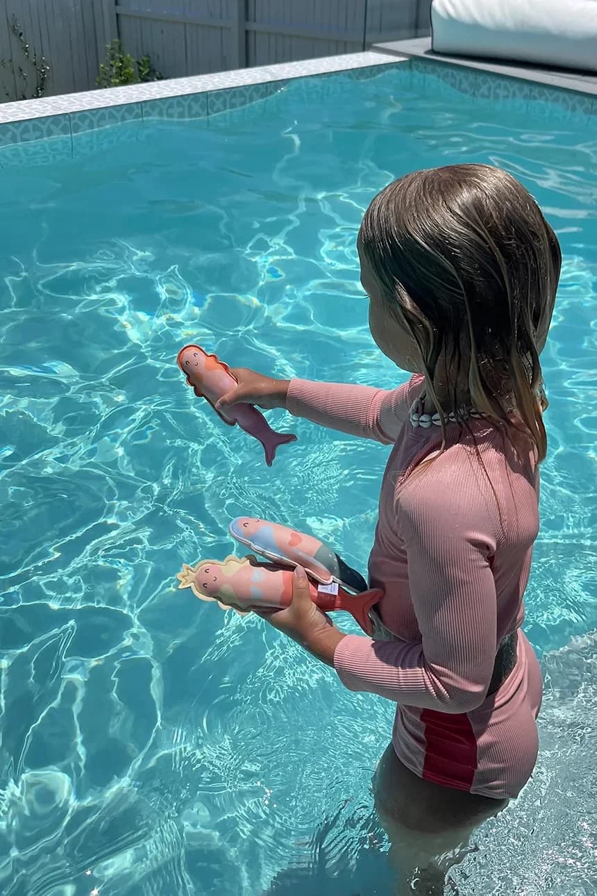 Набор игрушек для плавания Melody the Mermaid Multi, 3 набора для детей - фото 5