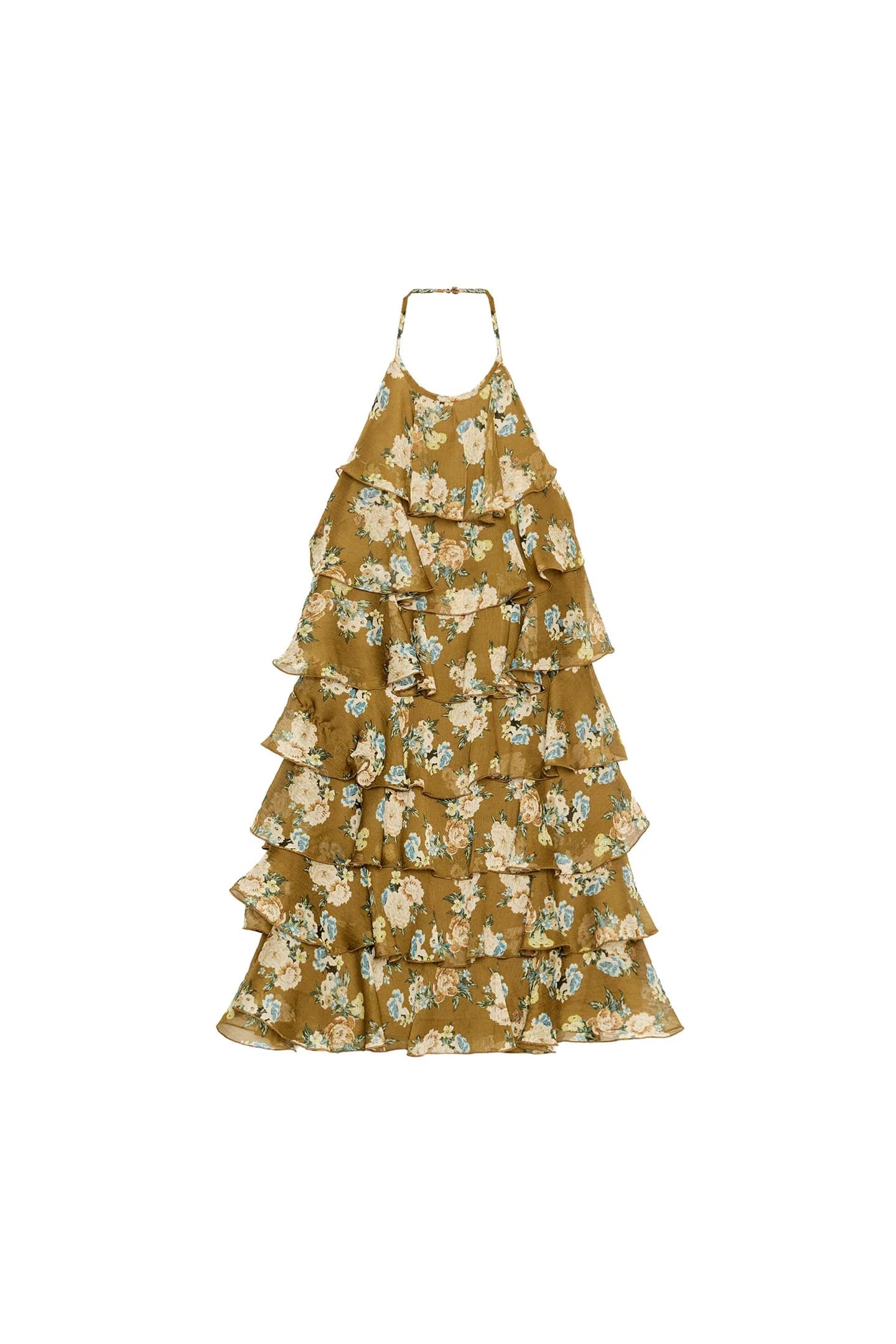 ПЛАТЬЕ С ЦВЕТАМИ С ЦВЕТАМИ - фото 3