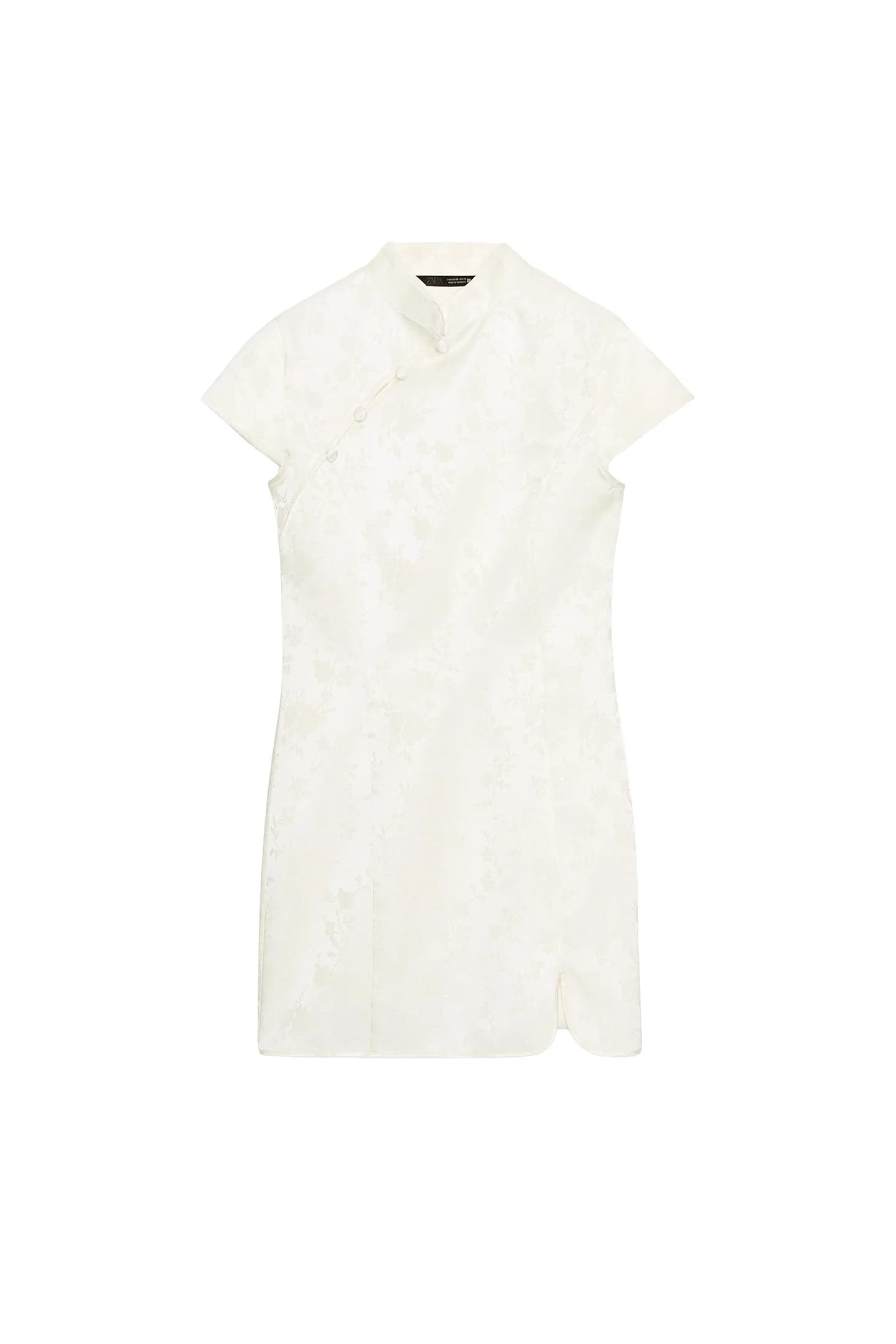 КОРОТКОЕ ЖАККАРДОВОЕ ПЛАТЬЕ - фото 3