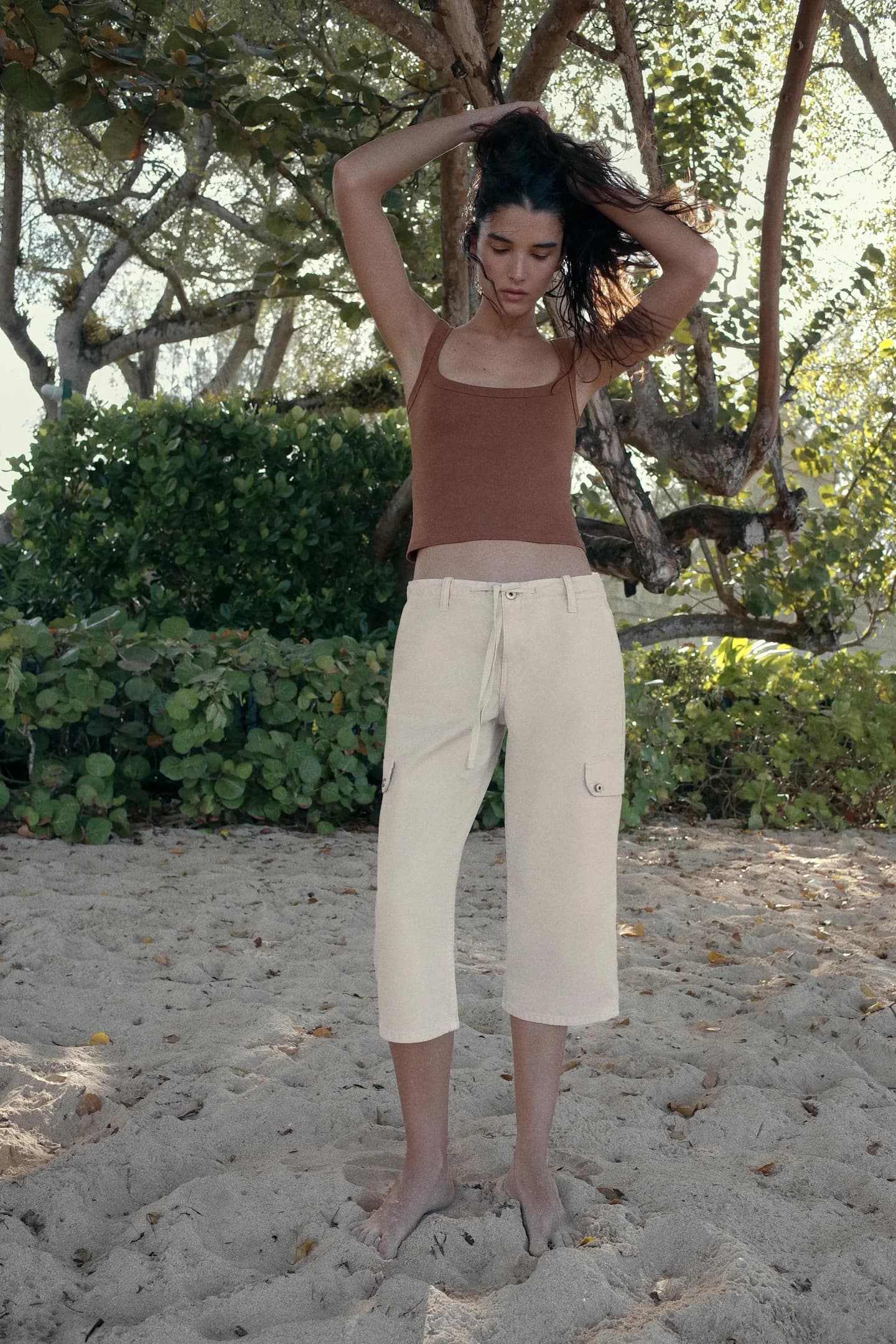 БРЮКИ-КАПРИ-КАПРИ - фото 2