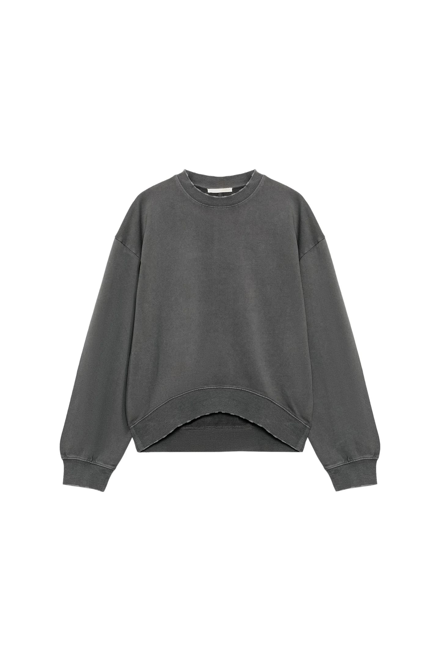 СВИТШОТ С ЭФФЕКТОМ СТИРКИ - фото 5