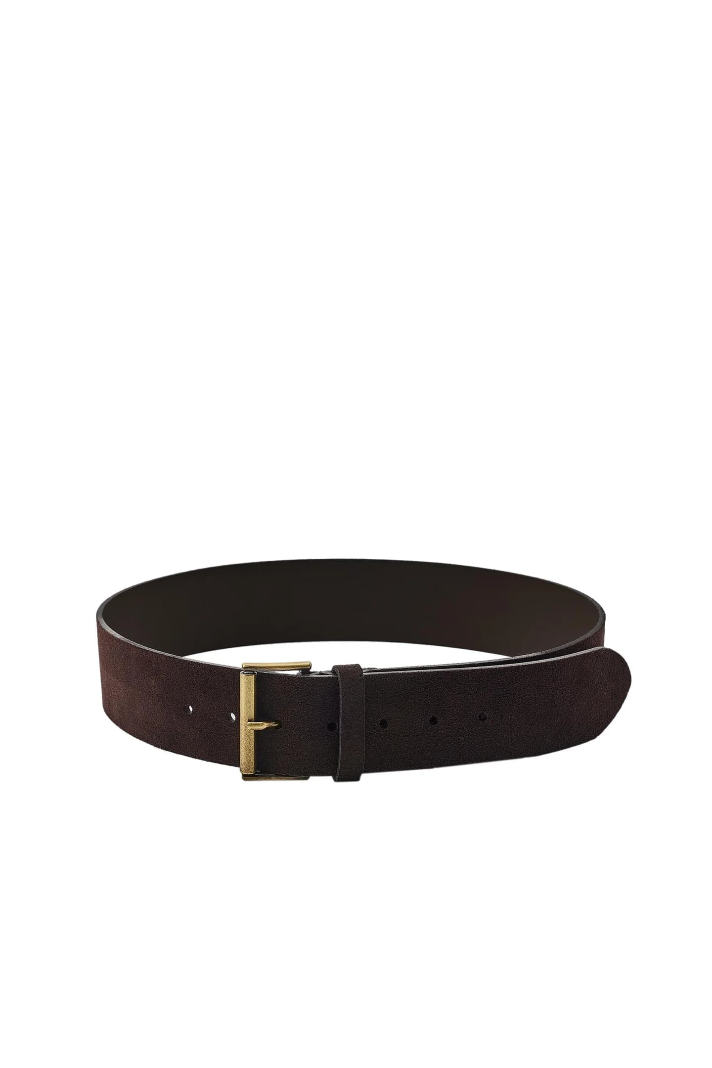 Ремень из 100% спилка кожи - фото 5