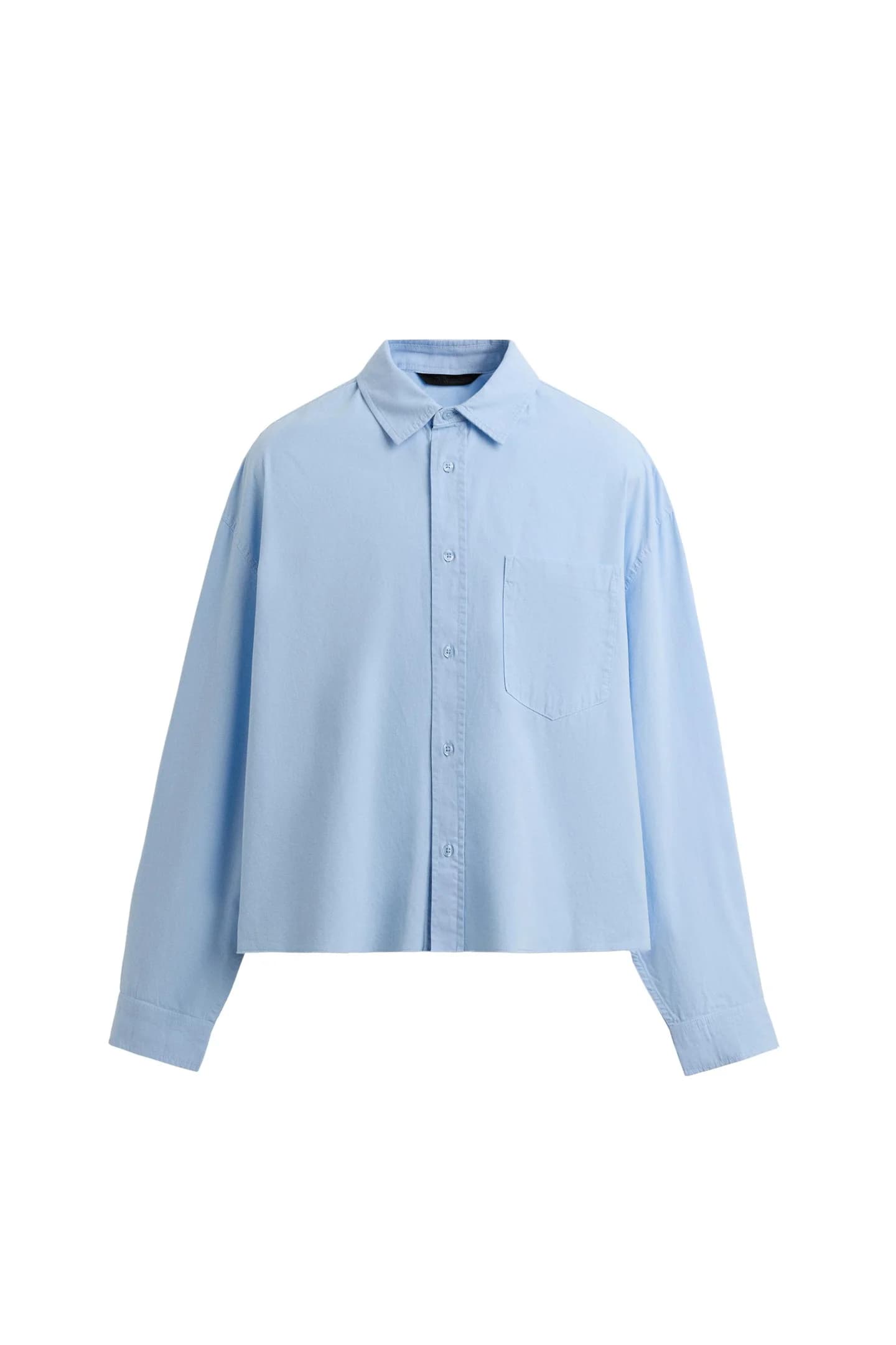 РУБАШКА С СТИРНЫМ ЭФФЕКТОМ - фото 5