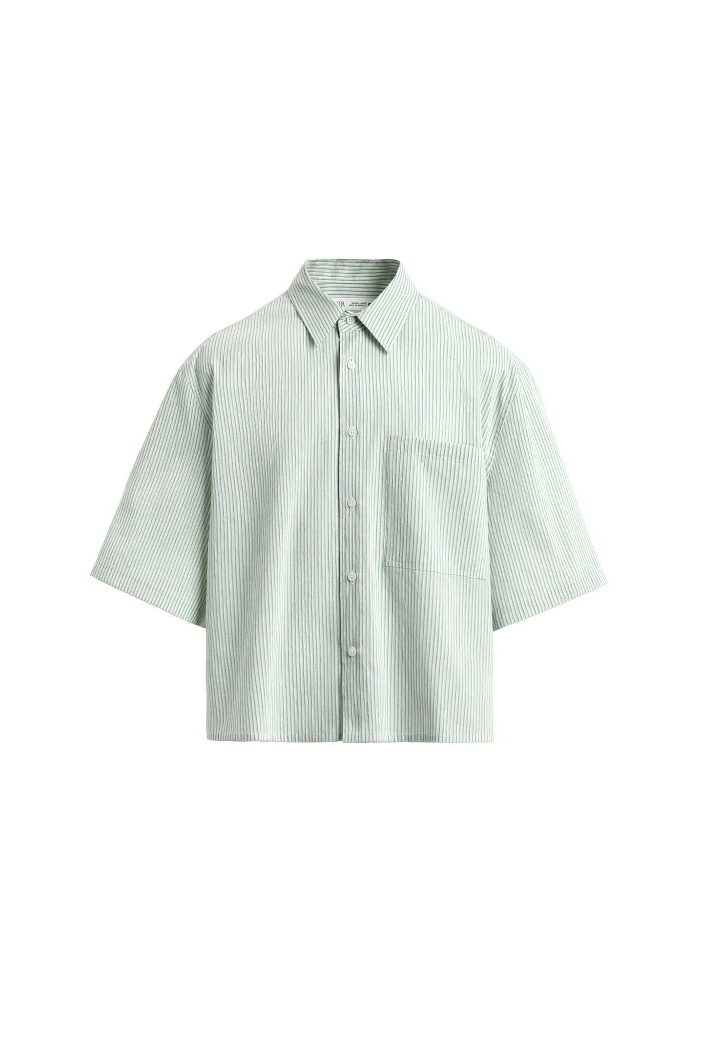 КОРОТКАЯ РУБАШКА В КЛЕТИКУ - фото 5