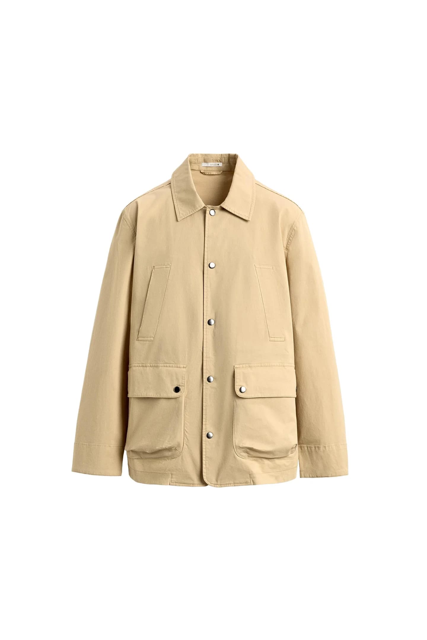 КУРТКА С КАРМАНАМИ СТАНДАРТНОГО ФОРМИРОВАНИЯ - фото 4