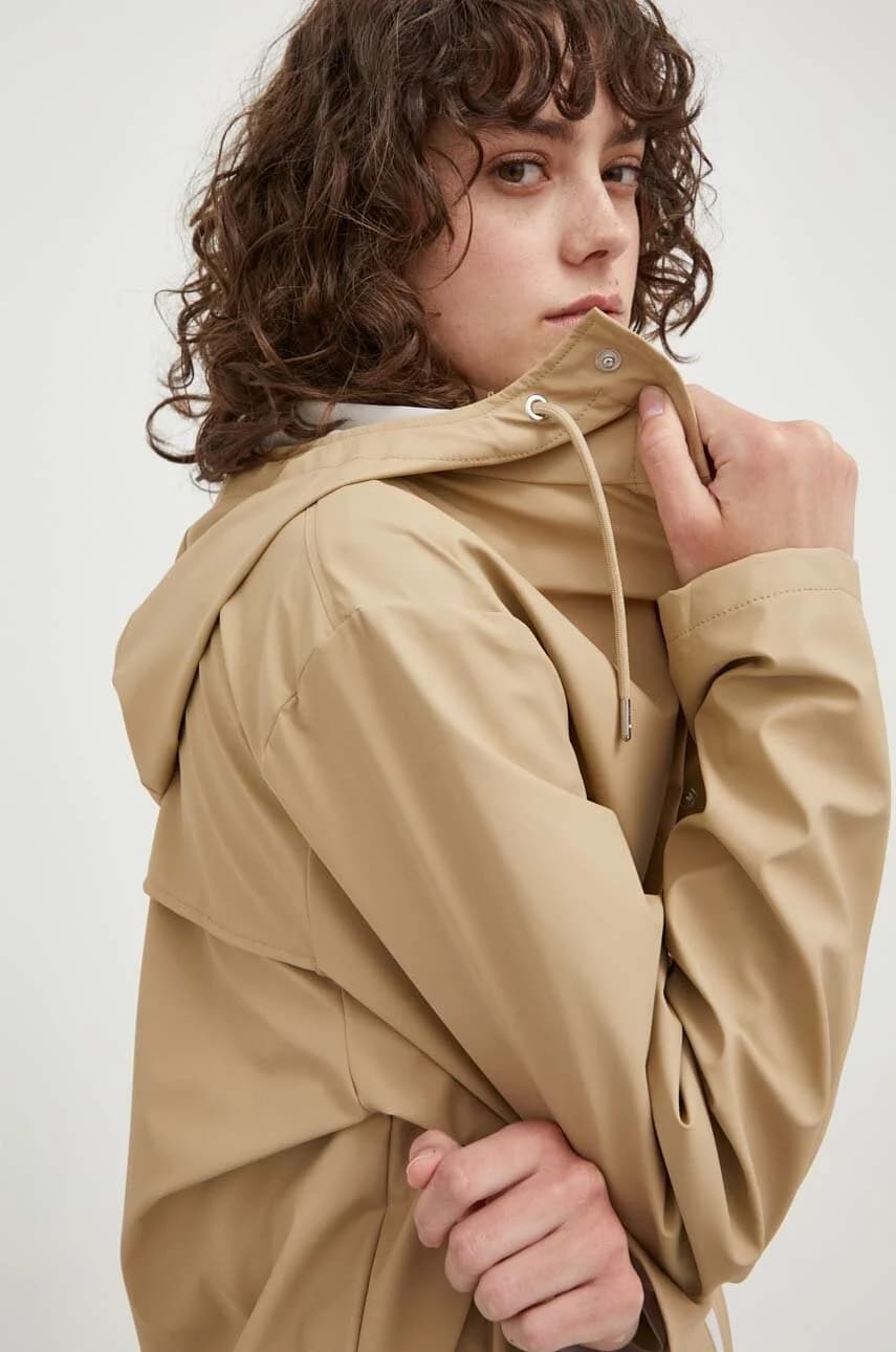 12020 Длинная куртка Дождевик - фото 6