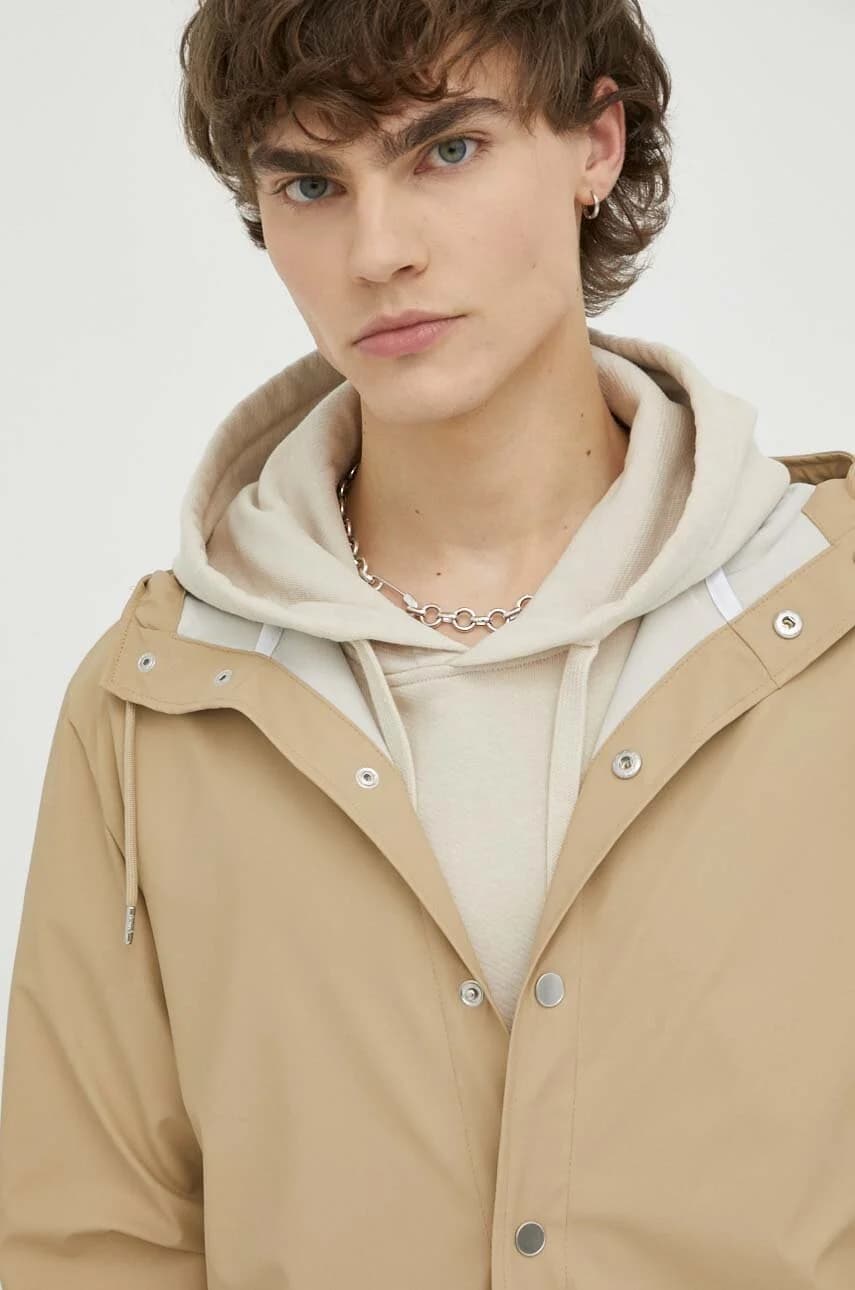 12020 Длинная куртка Дождевик - фото 7