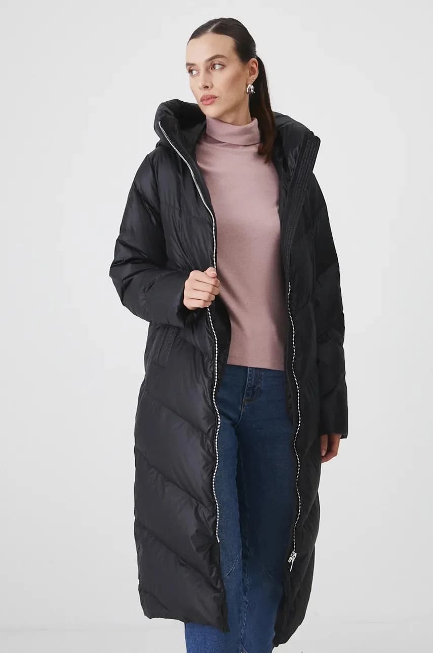 Пуховое пальто - фото 2